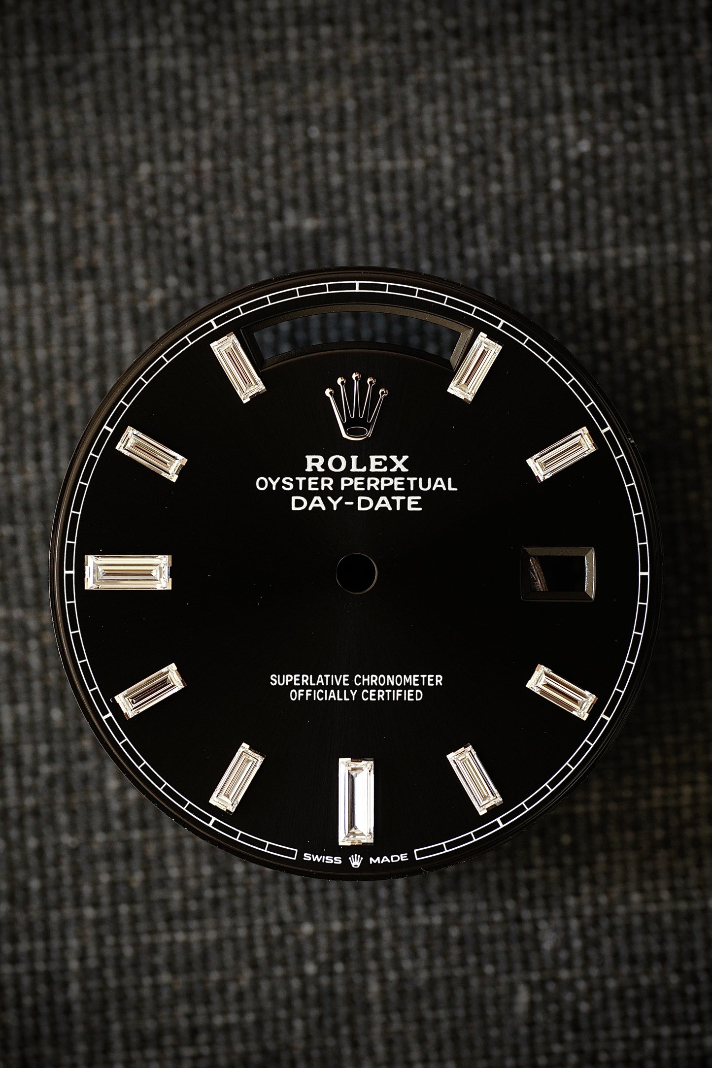 Rolex Baguette diamond dial for Day-Date 40 mm 228239 | 228206 | 228349 and others