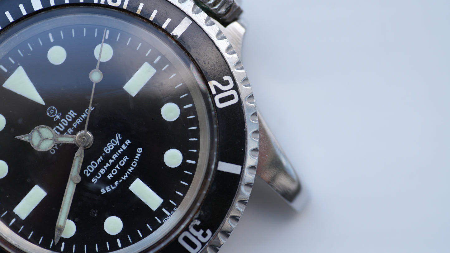 Rolex Tudor Submariner 7928 | ser: 568xxx 1966 | "Long Five" - Head only