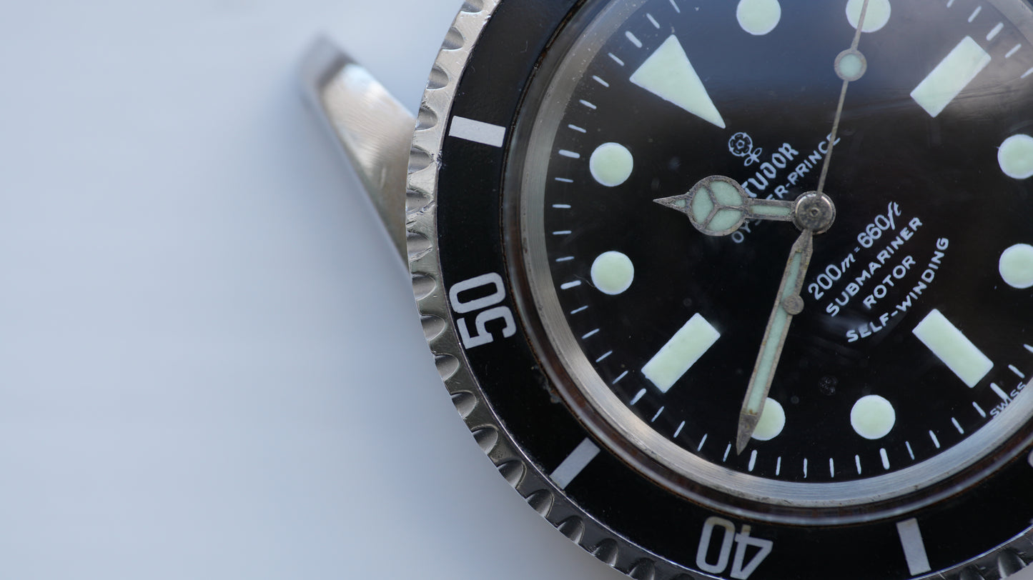 Rolex Tudor Submariner 7928 | ser: 568xxx 1966 | "Long Five" - Head only