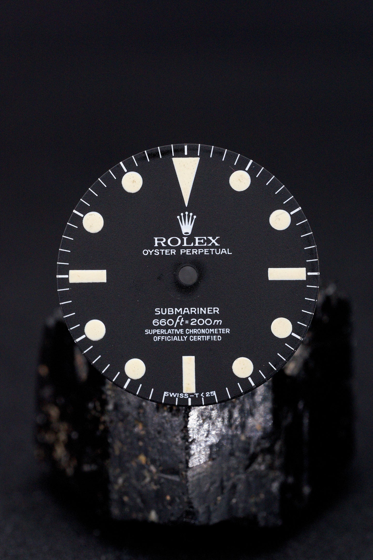 Rolex "Matte Dial" Zifferblatt für Submariner 5512 Tritium