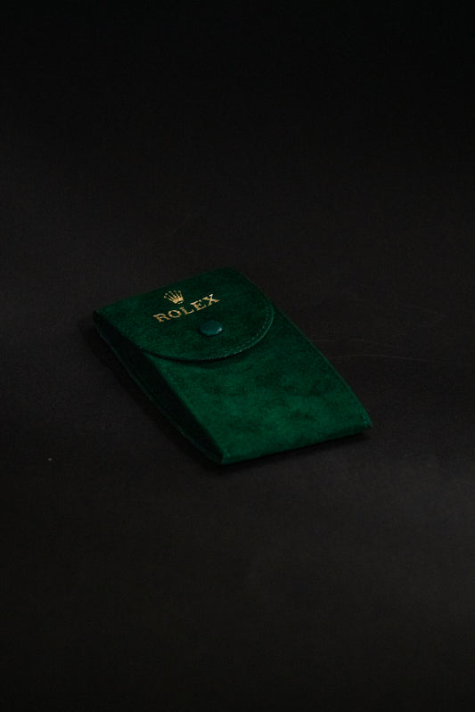 Rolex Travel Case Rolex Green Leather