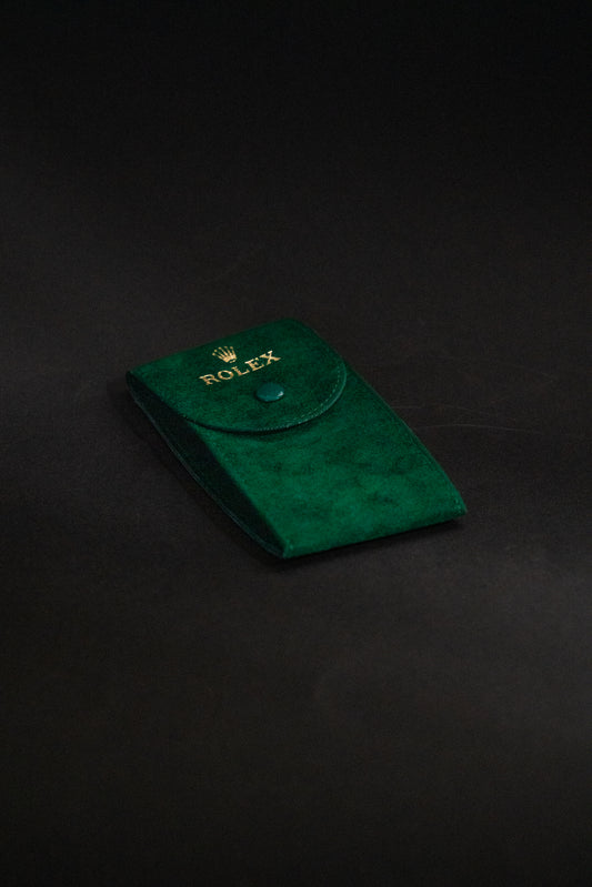 Rolex Travel Case Rolex Green Leather