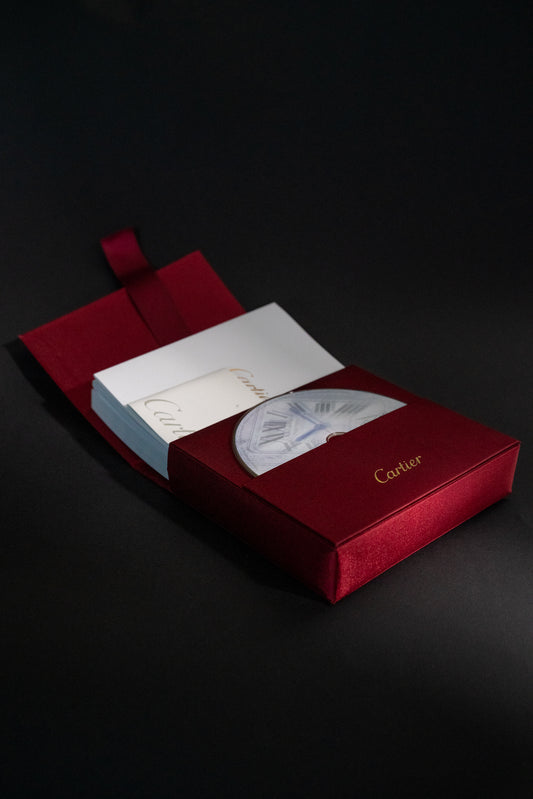 Cartier Kit Red Wallet Gebrauchsanweisung aus 2012