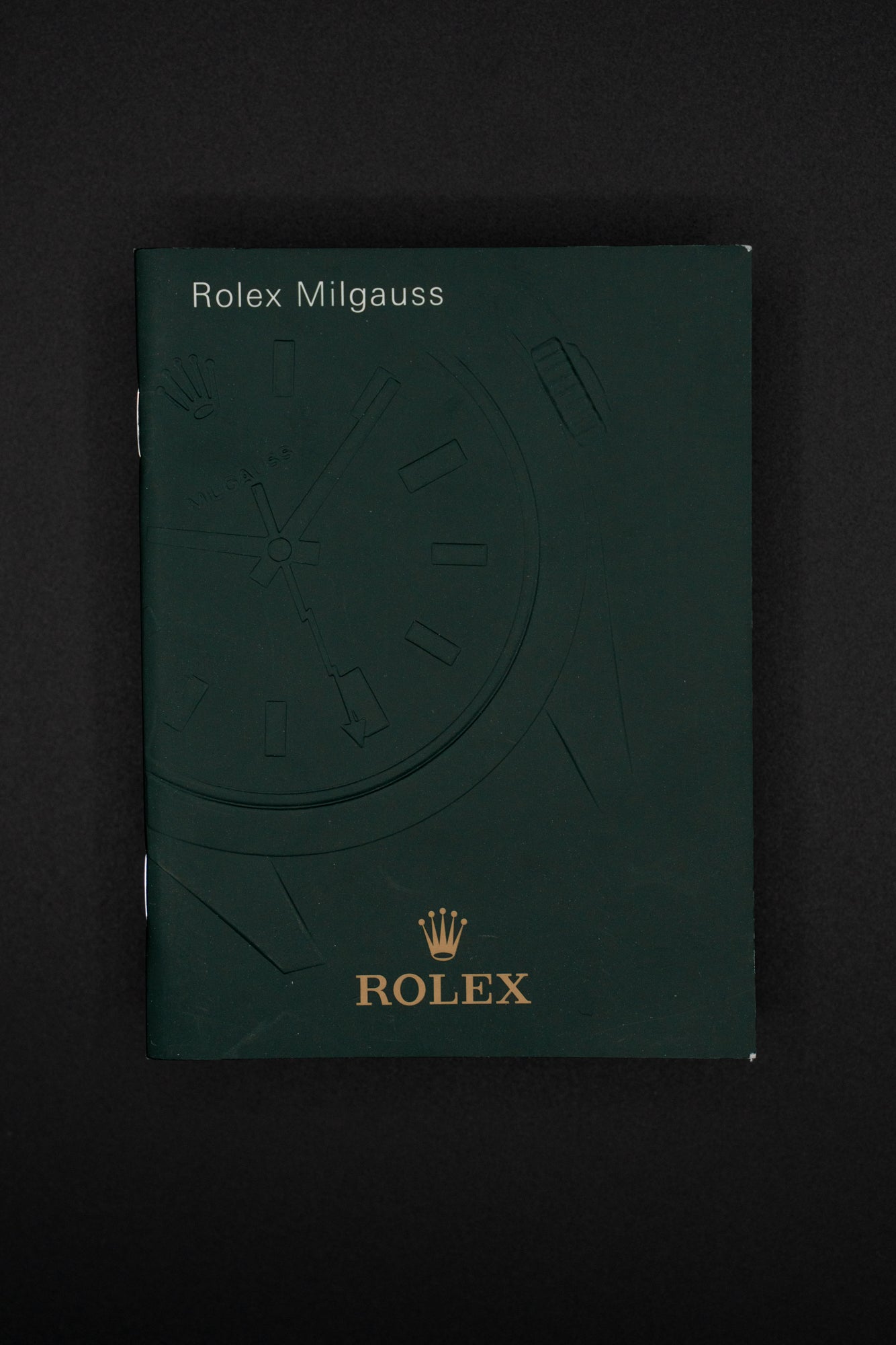 Rolex Milgauss user manual german 2009