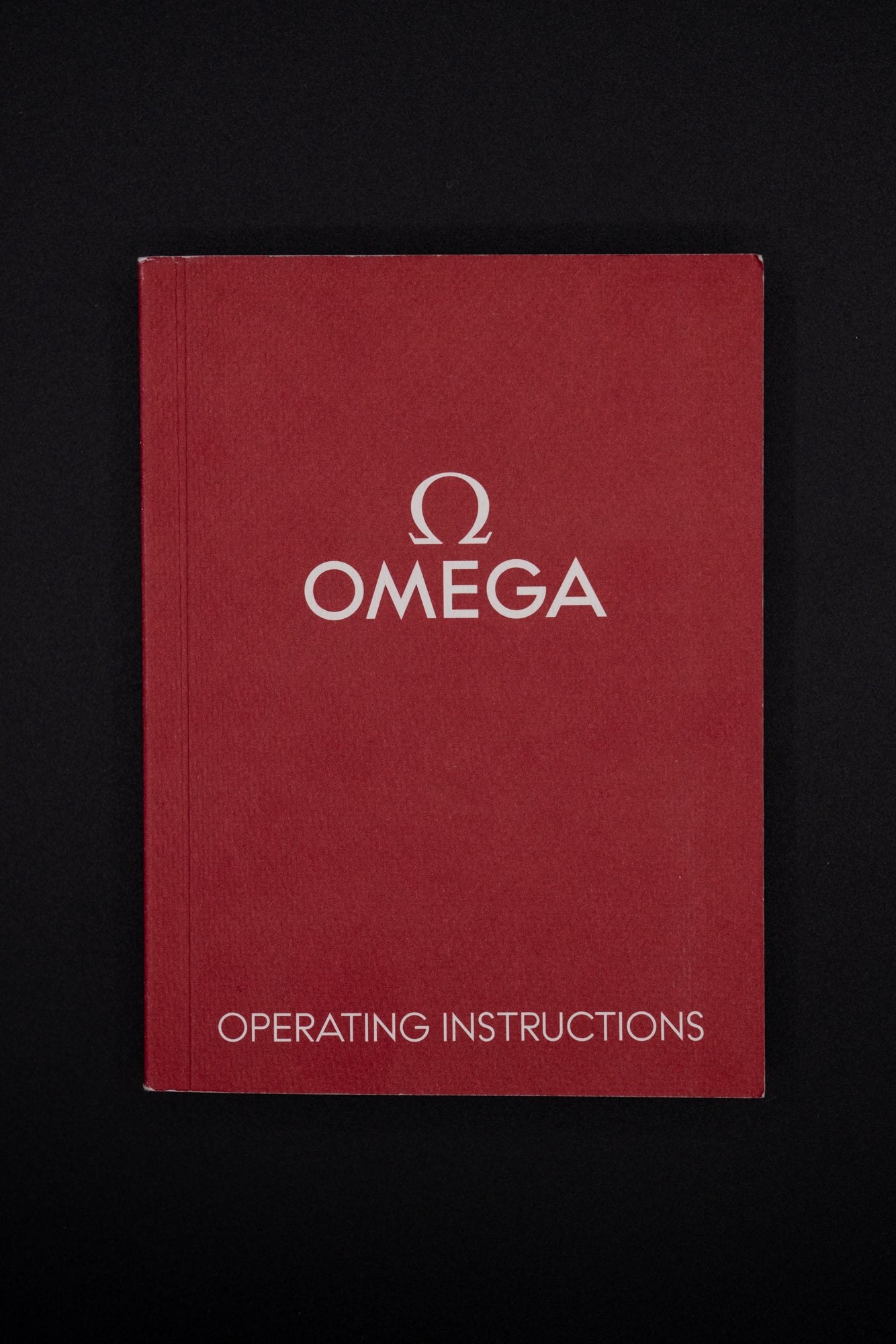 Omega Gebrauchsanleitung - Manual Instructions Operating Instructions