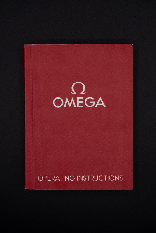 Omega Gebrauchsanleitung - Manual Instructions Operating Instructions