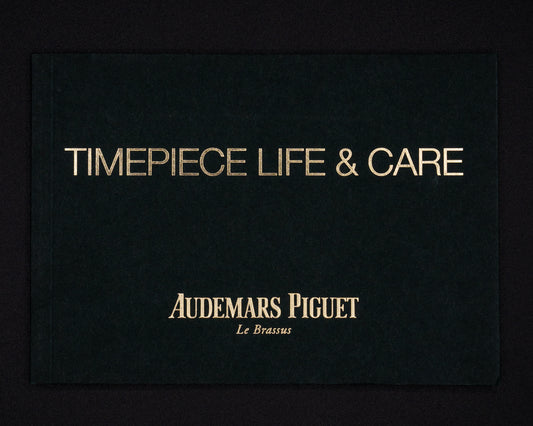 Audemars Piguet Timepiece Life & Care Booklet 2013