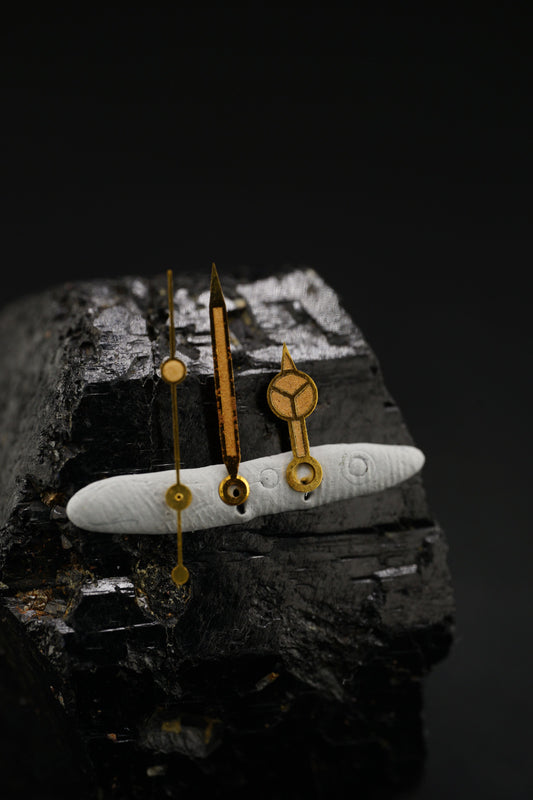 Rolex Gilt Zeigersatz für frühe GMT-Master 6542 Radium