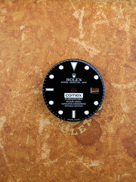 Rolex NOS Comex Black Dial for Submariner 16610 Luminova