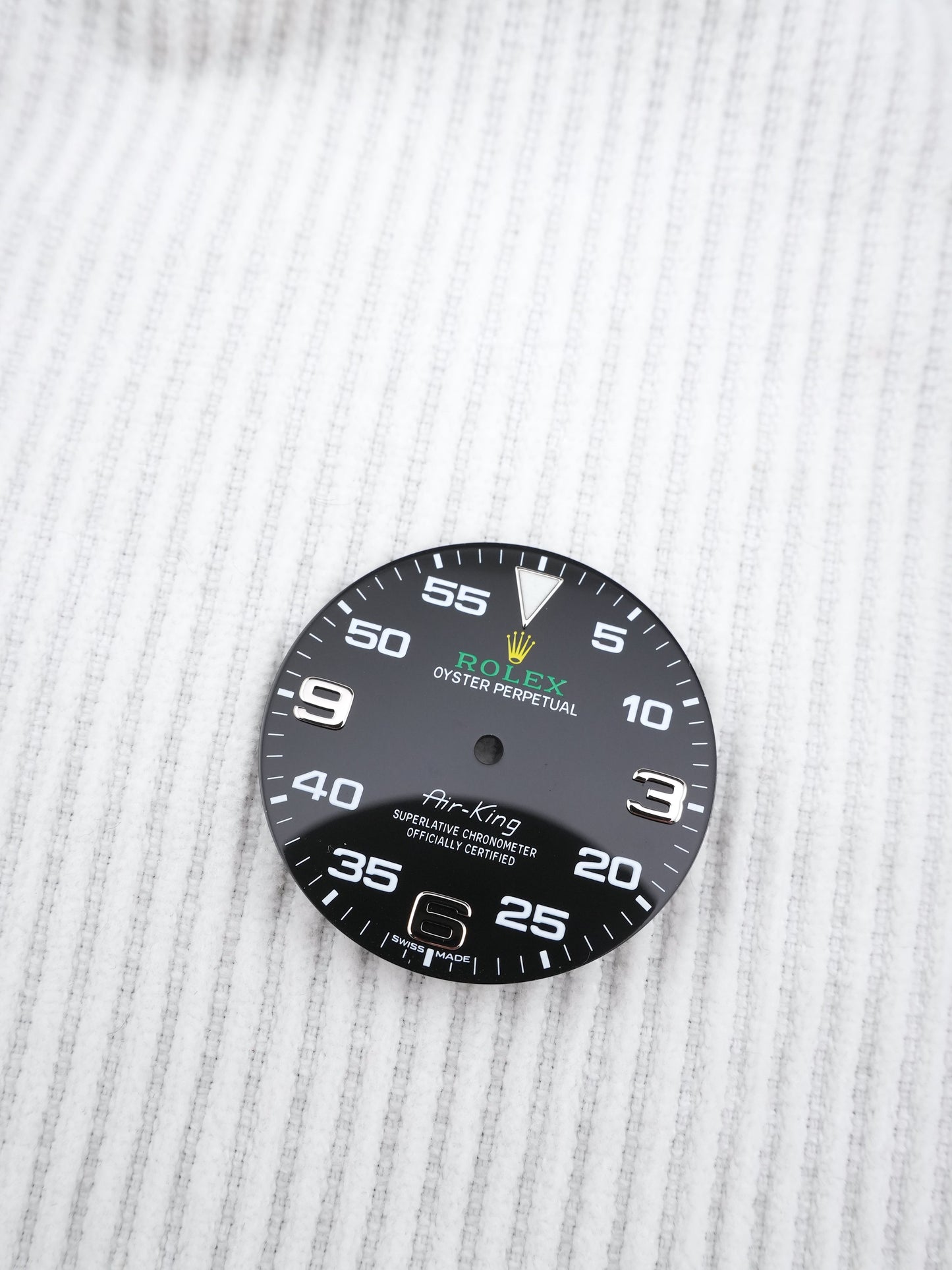 Rolex Black 3-6-9 Dial for Air-King 116900