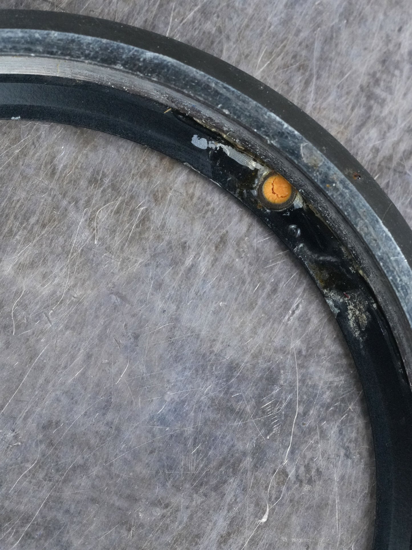 Rolex Bezel & MKIII Insert | Inlay faded Gun Metal Grey 1680 |  5512 | 5513 & Sea-Dweller 1665 Tritium