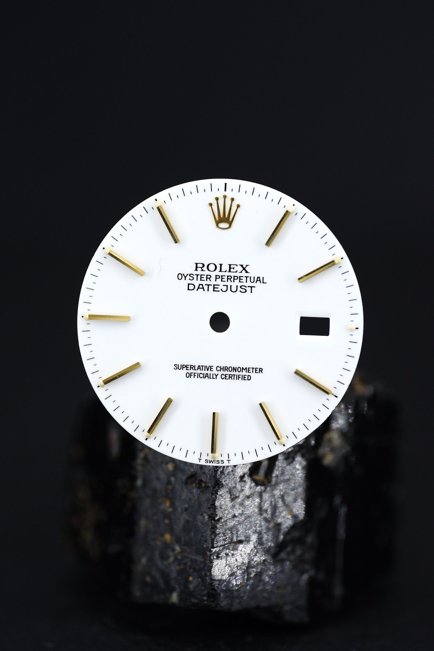 Rolex Zifferblatt weiß für OP Datejust 36 mm 16013 | 16018 | 16233 | 16238 Tritium (Relume)