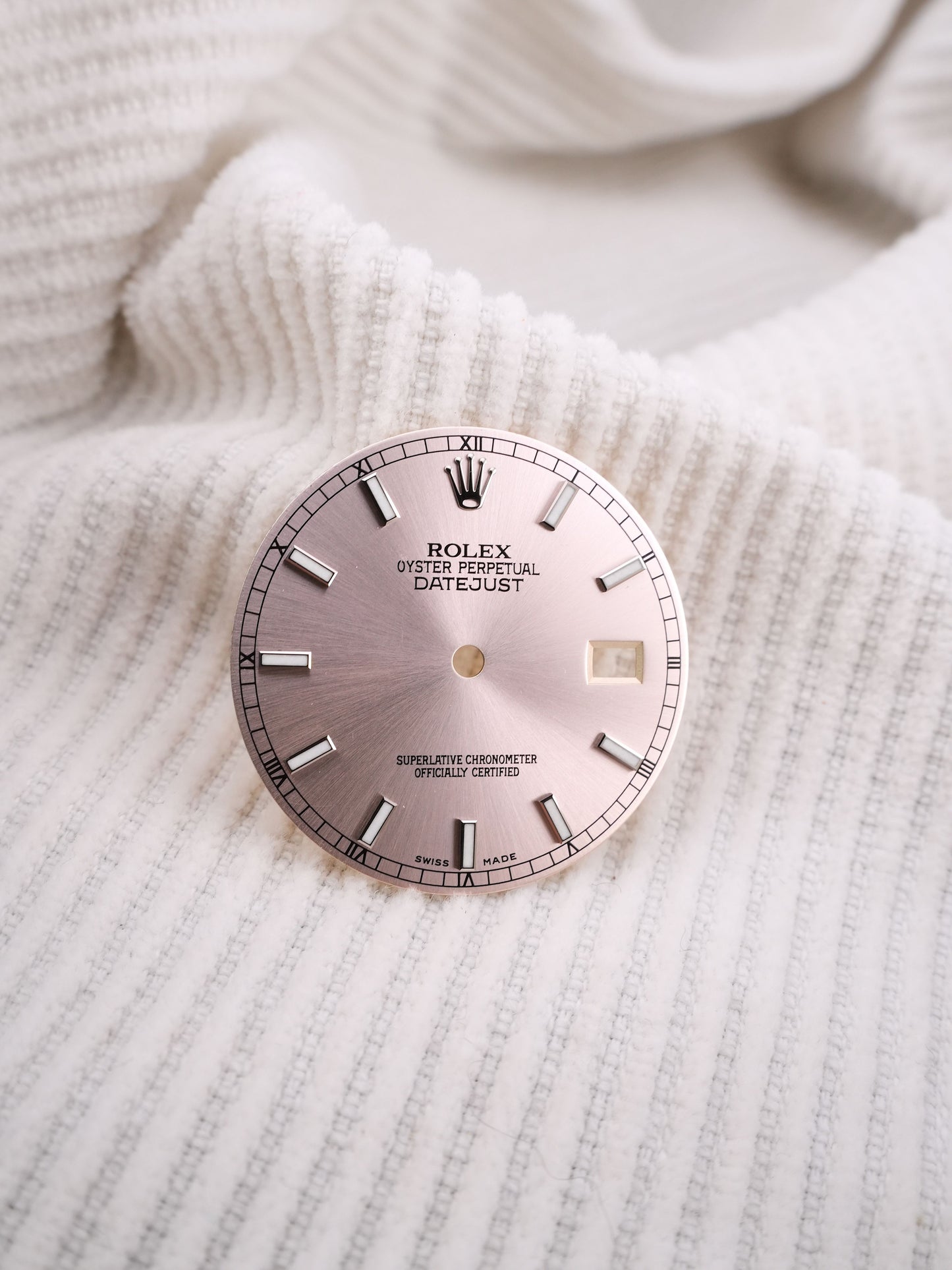 Rolex Dial Salmon for OP Datejust 36 mm 116200 | 116234 Luminova