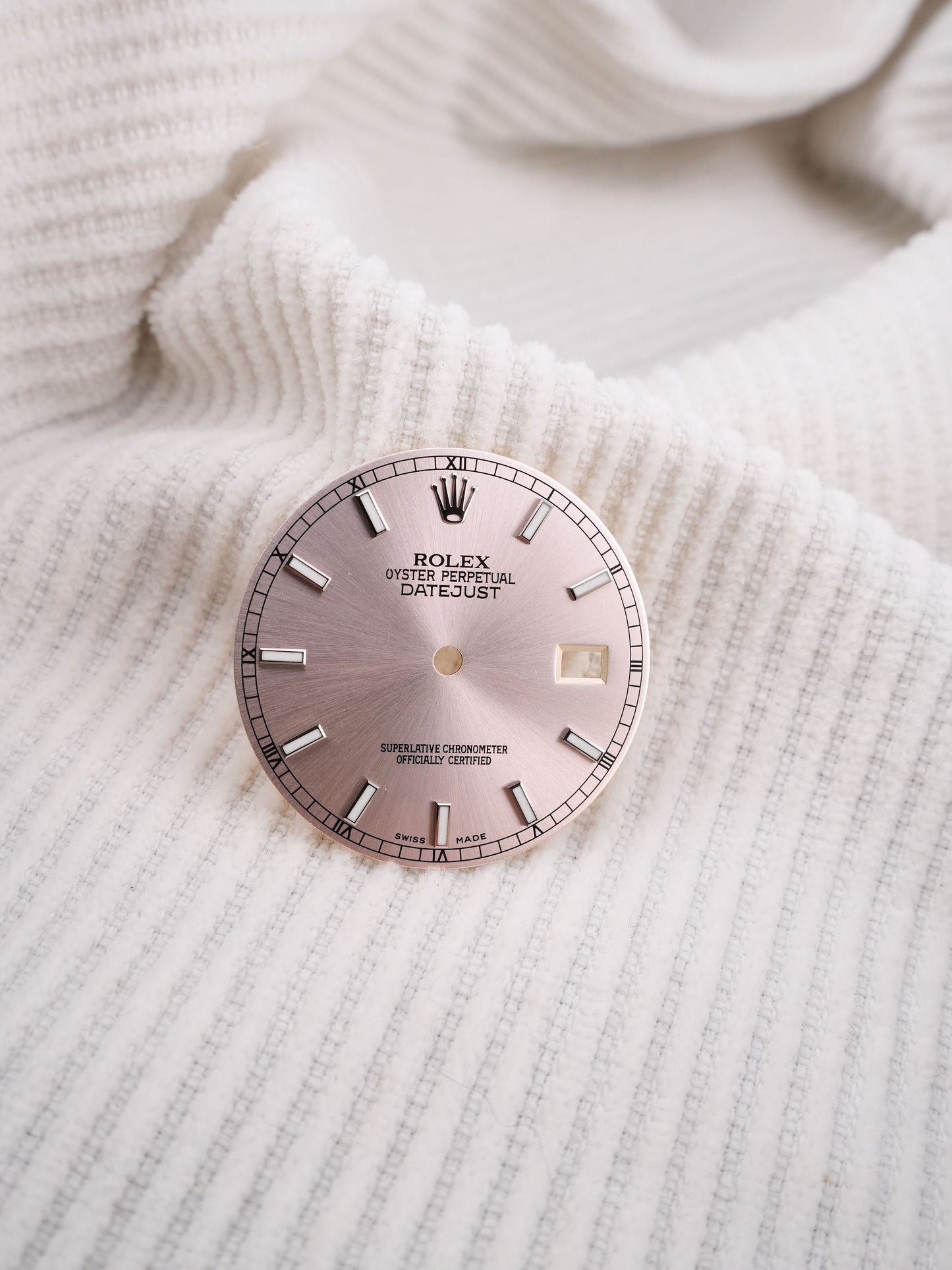 Rolex Dial Salmon for OP Datejust 36 mm 116200 | 116234 Luminova