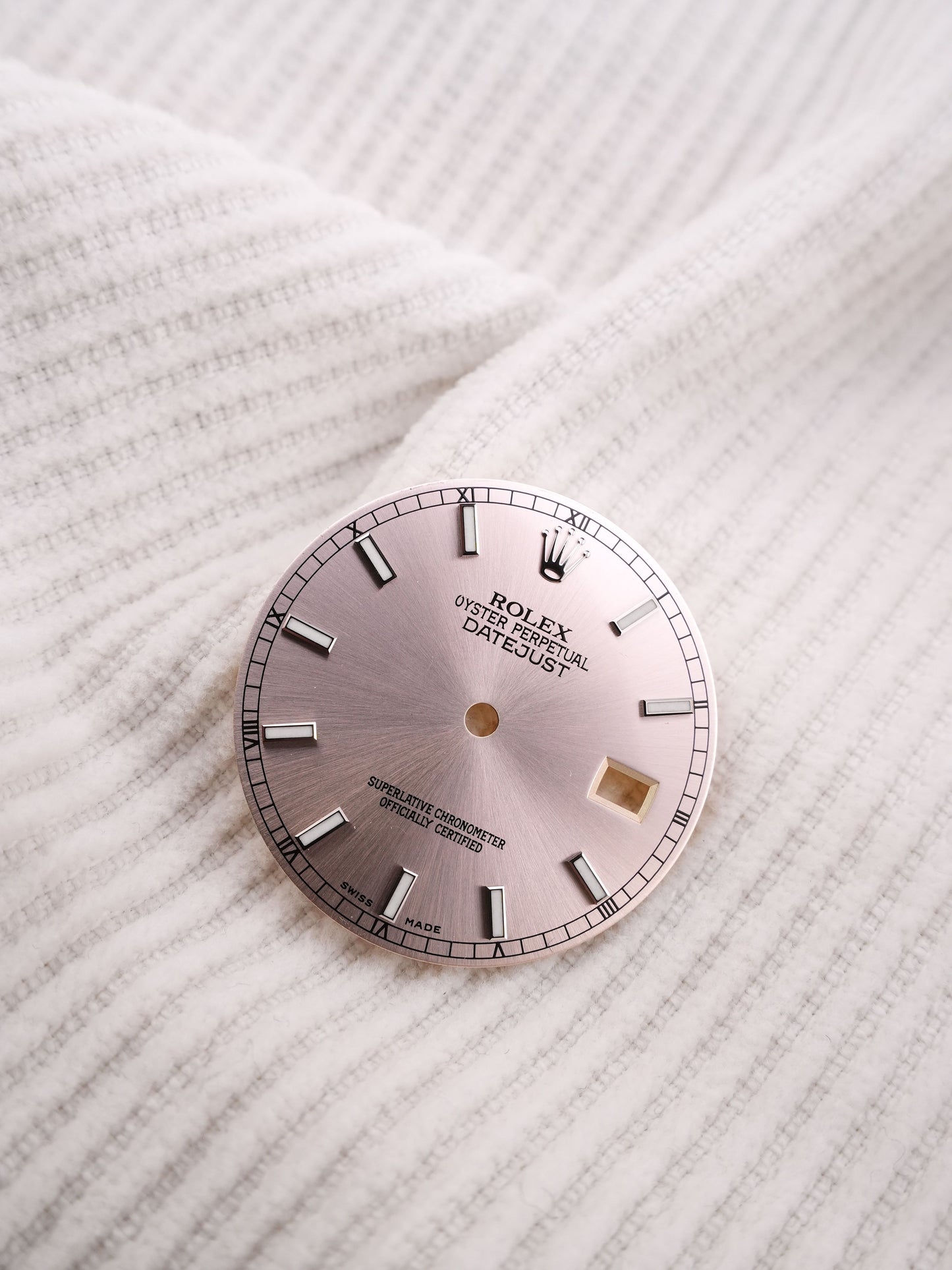 Rolex Dial Salmon for OP Datejust 36 mm 116200 | 116234 Luminova