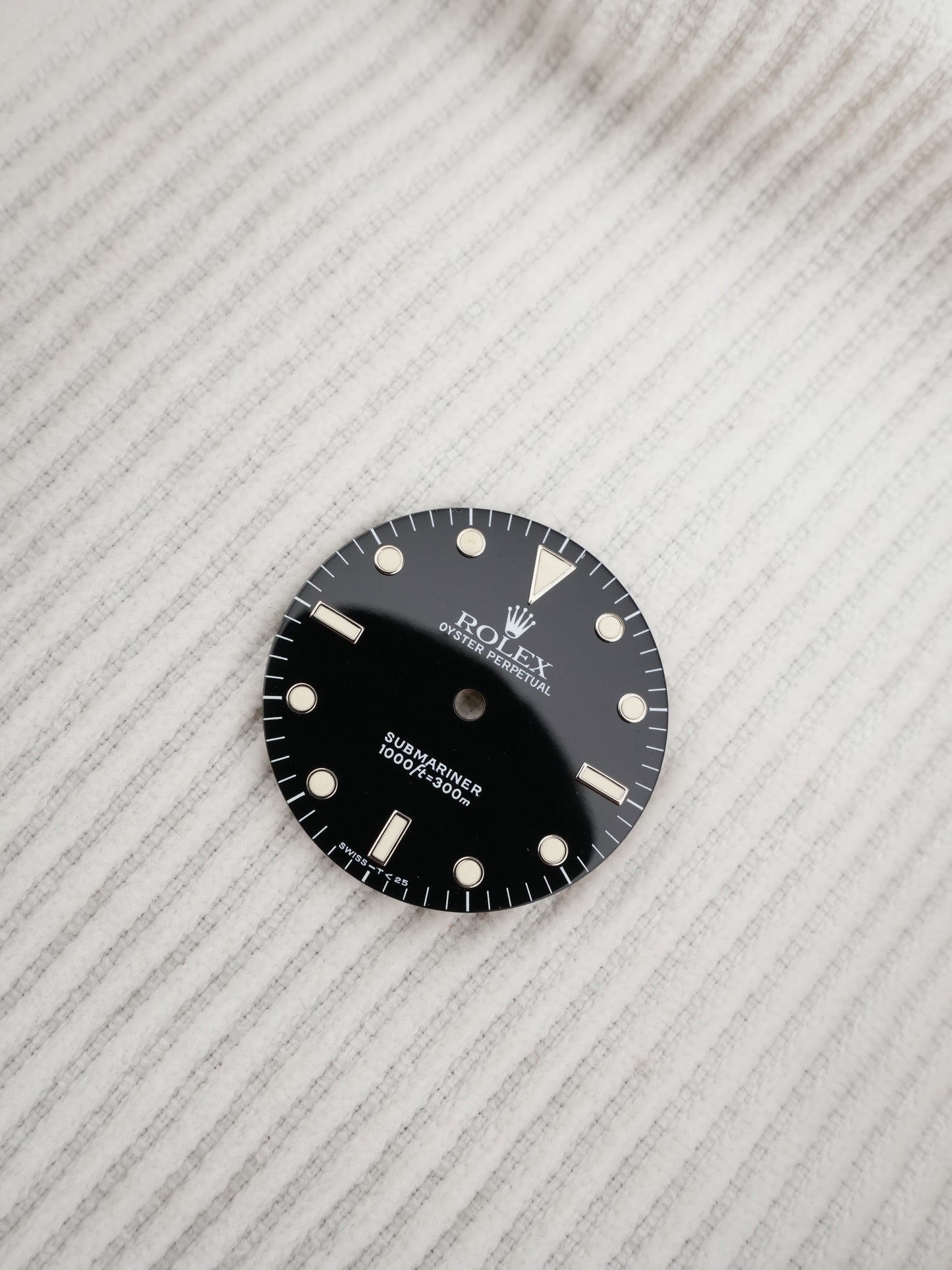 Rolex Zifferblatt schwarz für Submariner 14060 Tritium