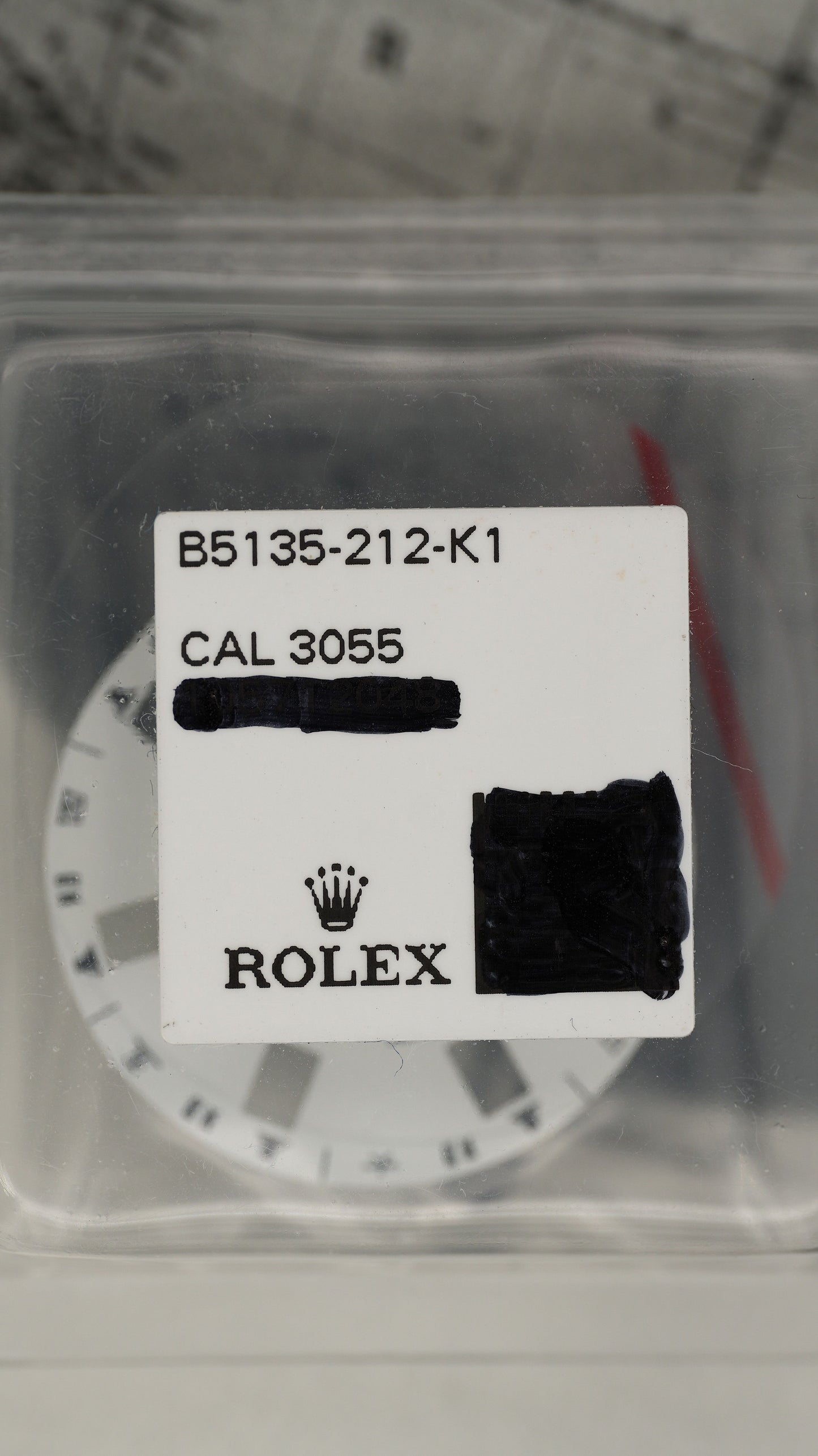 Rolex NOS Day & Date Disk “Chinese” white Day-Date 36 mm cal. 3055 & 5055 18038 | 18039 | 18026 | 19019 | 19018