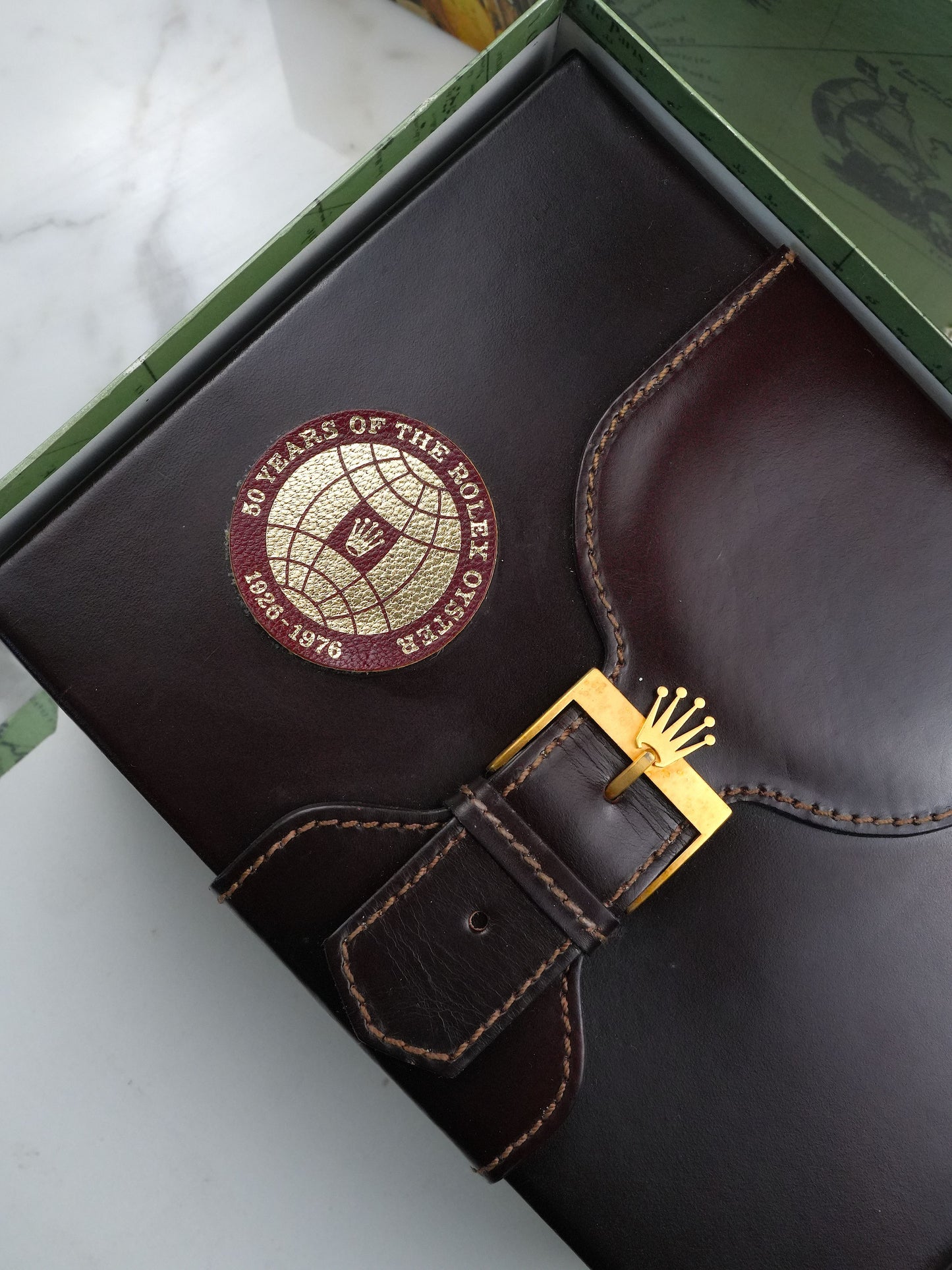 Rolex Vintage Jubilee 50th Anniversary with box and leather booklet