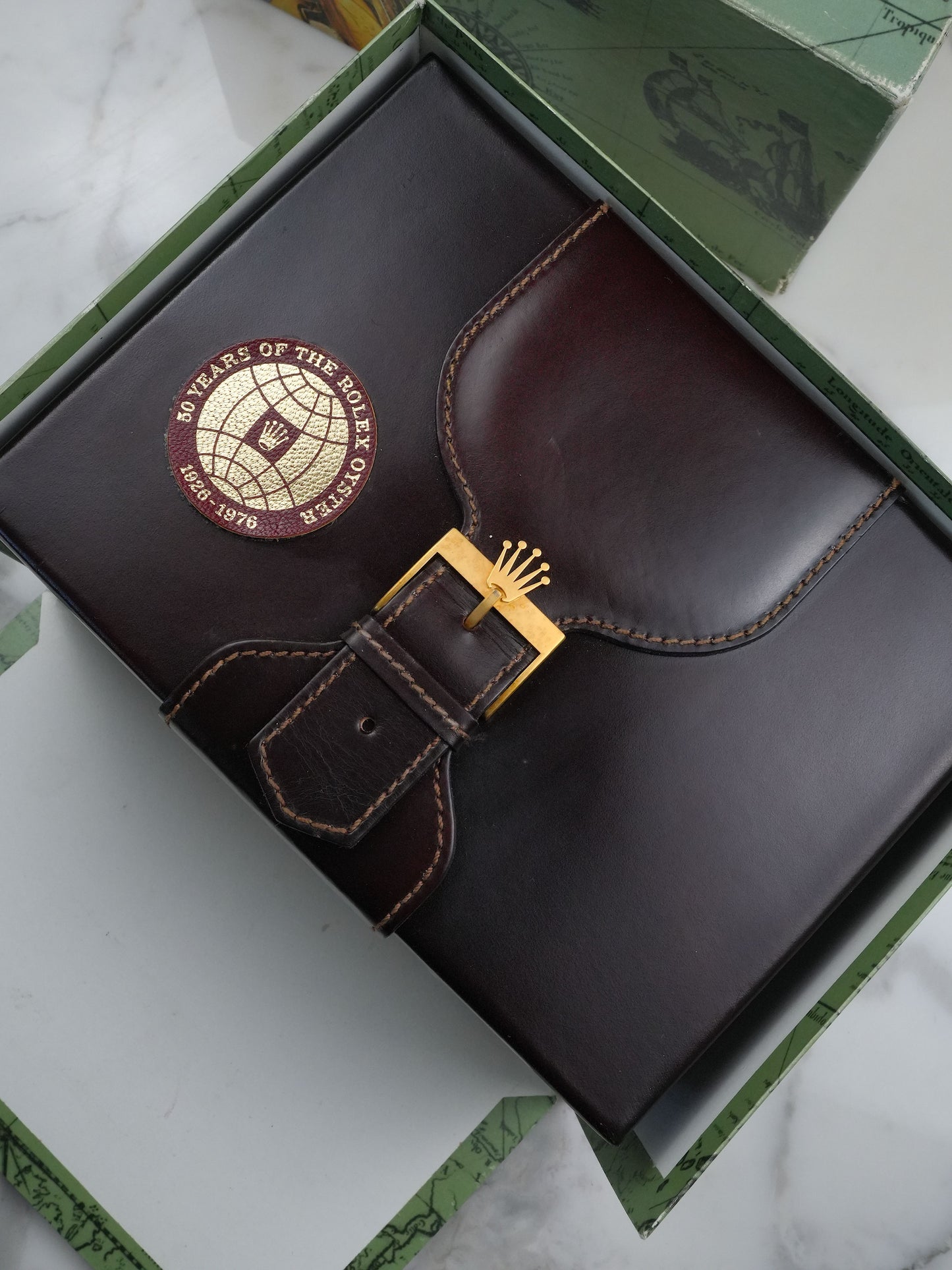 Rolex Vintage Jubilee 50th Anniversary with box and leather booklet