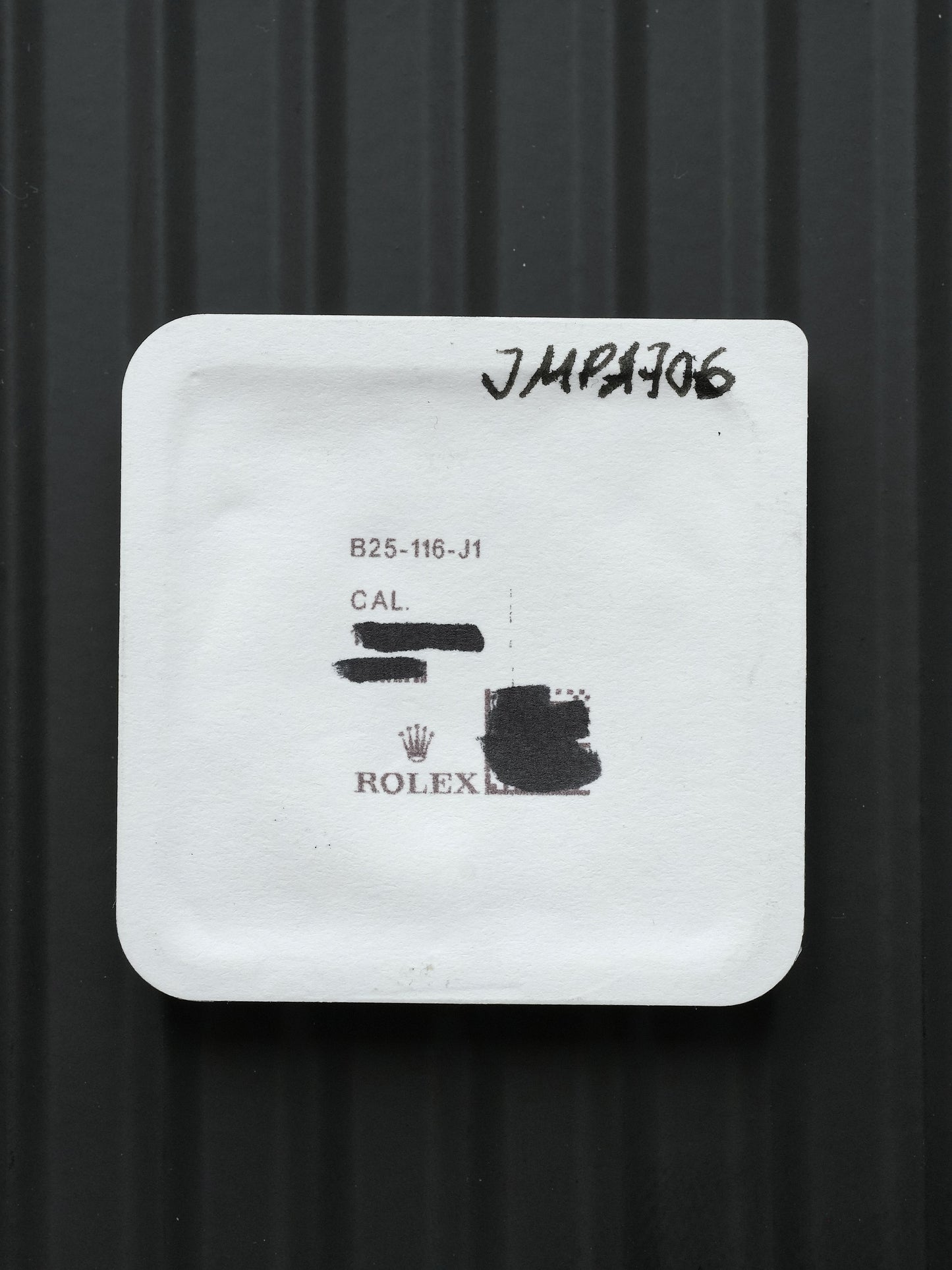 Rolex NOS Plexi Glas B25-116-J1 für Gmt Master 1675, 6542, 6753, 16758 & Explorer 1655 in Blister