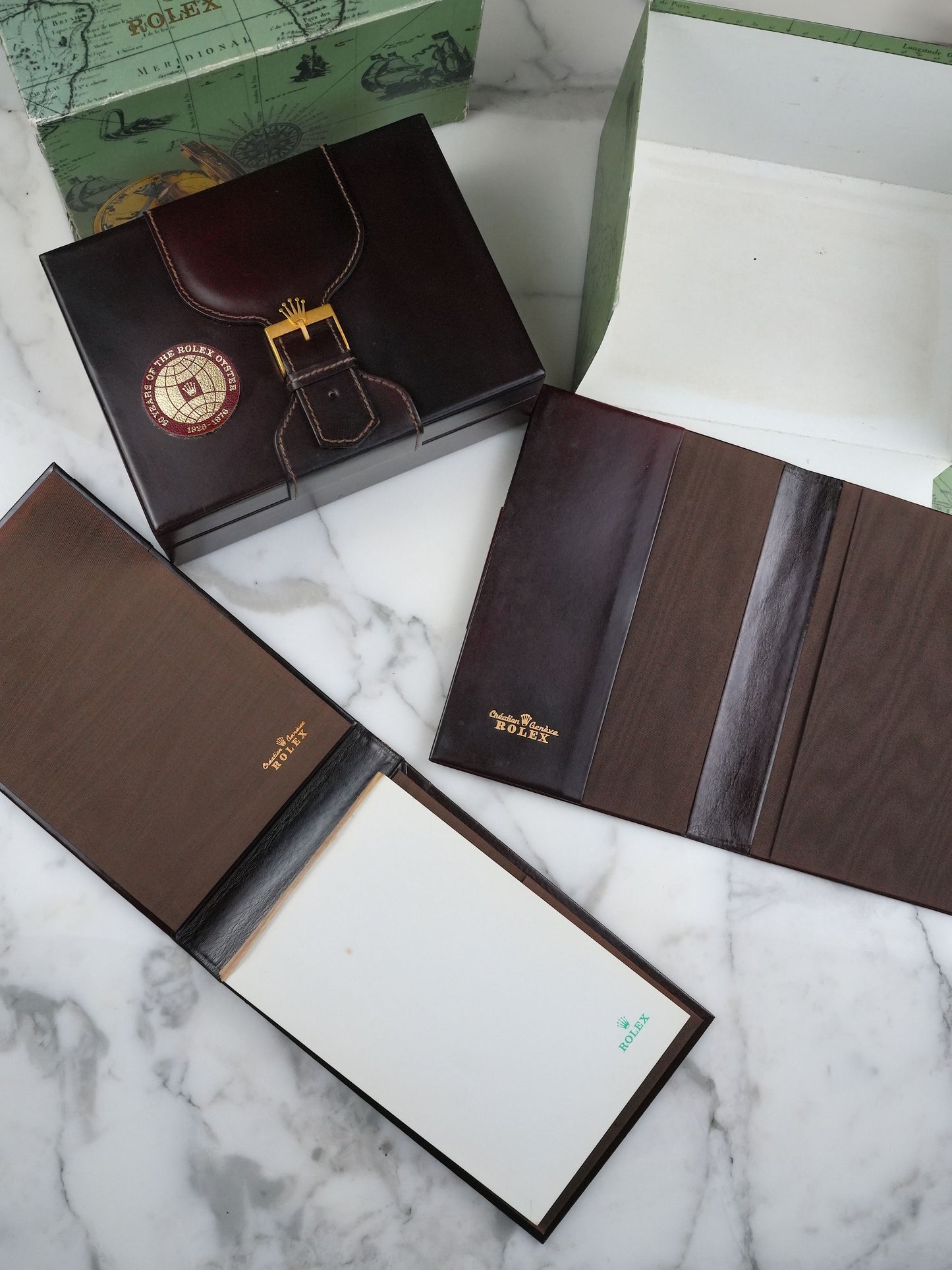 Rolex Vintage Jubilee 50th Anniversary with box and leather booklet