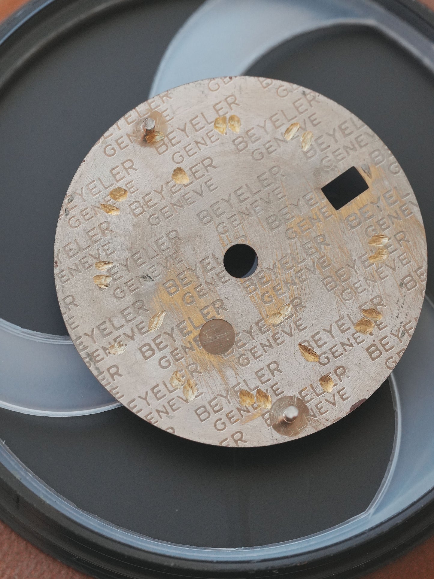 Rolex matte brown Nipple dial for GMT-Master 1675/8 | 1675/3