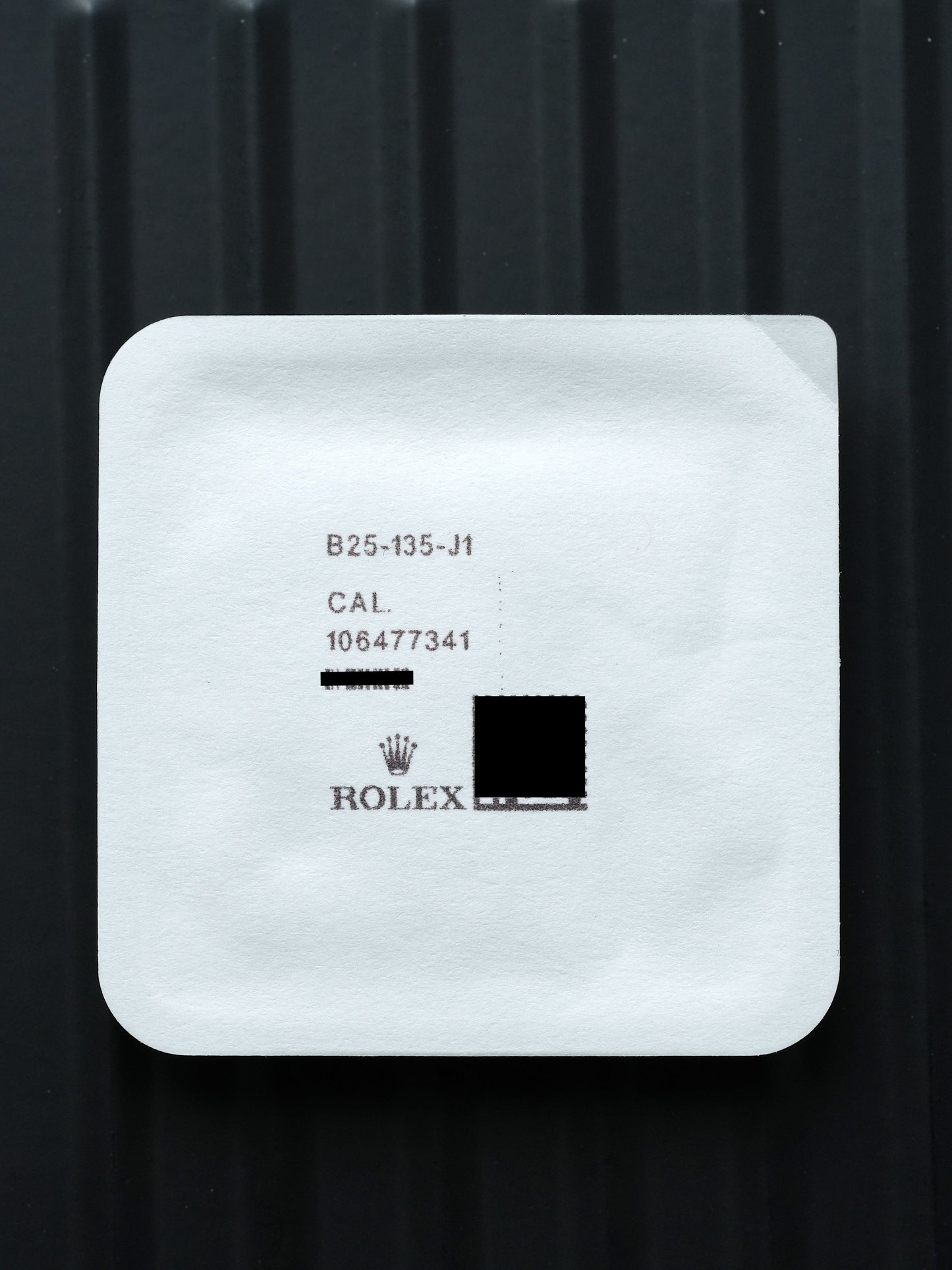 Rolex NOS Plexi Glass / Acrylglass B25-135-J1 for Datejust 16000 | 16003 | 16013 | 16014