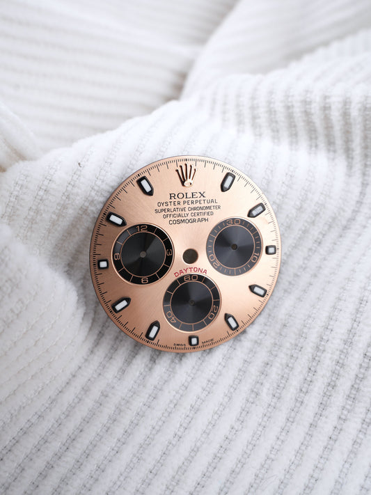 Rolex Zifferblatt für Cosmograph Daytona Rosegold 116505 | 116515 Chromalight