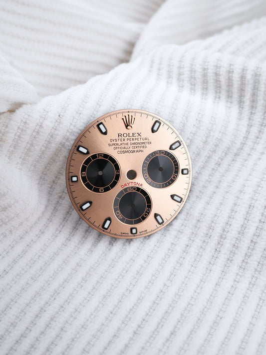Rolex Zifferblatt für Cosmograph Daytona Rosegold 116505 | 116515 Chromalight