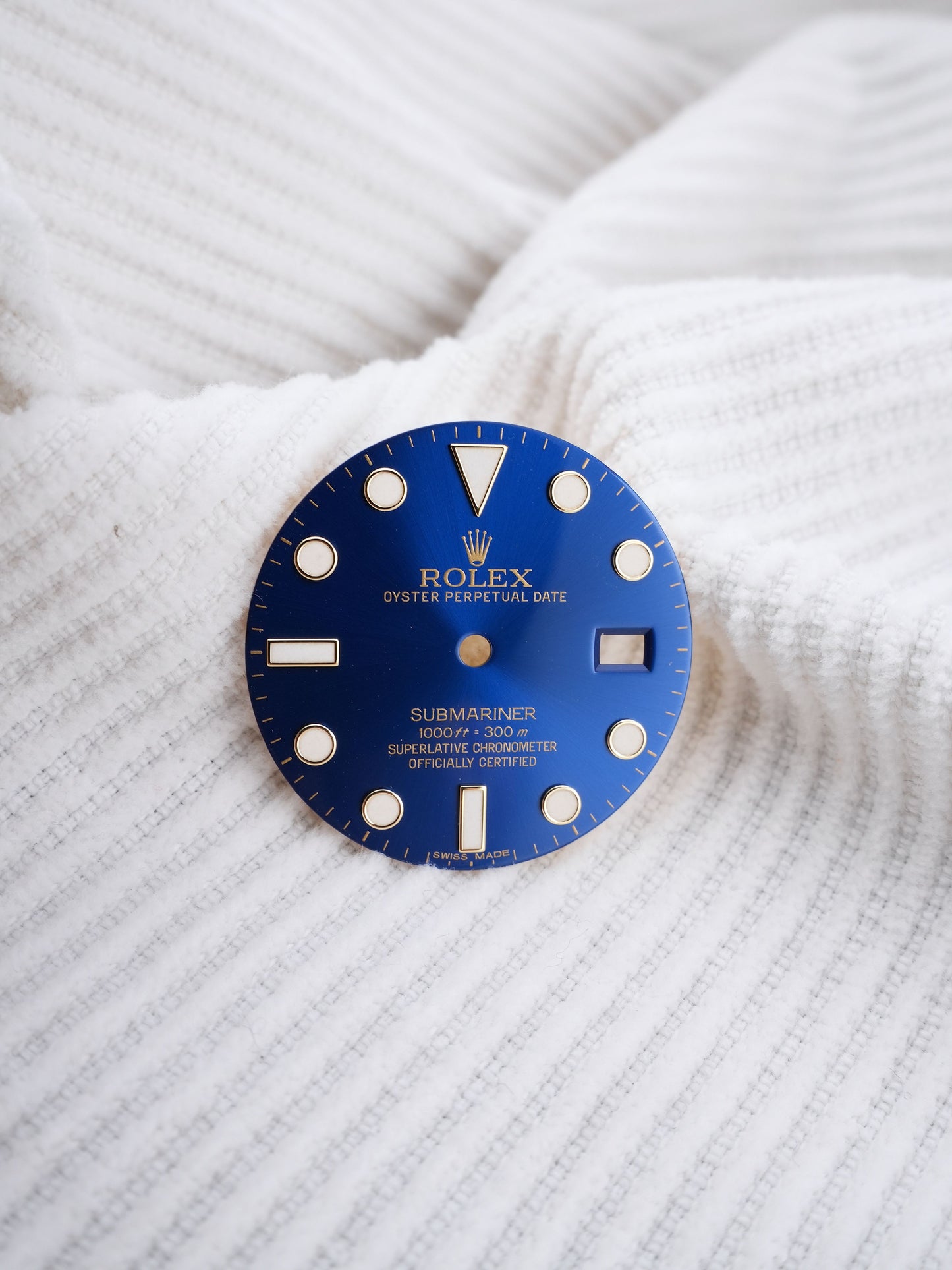 Rolex Dial Blue for Submariner 16803 | 16808 | 16613 | 16618 Tritium