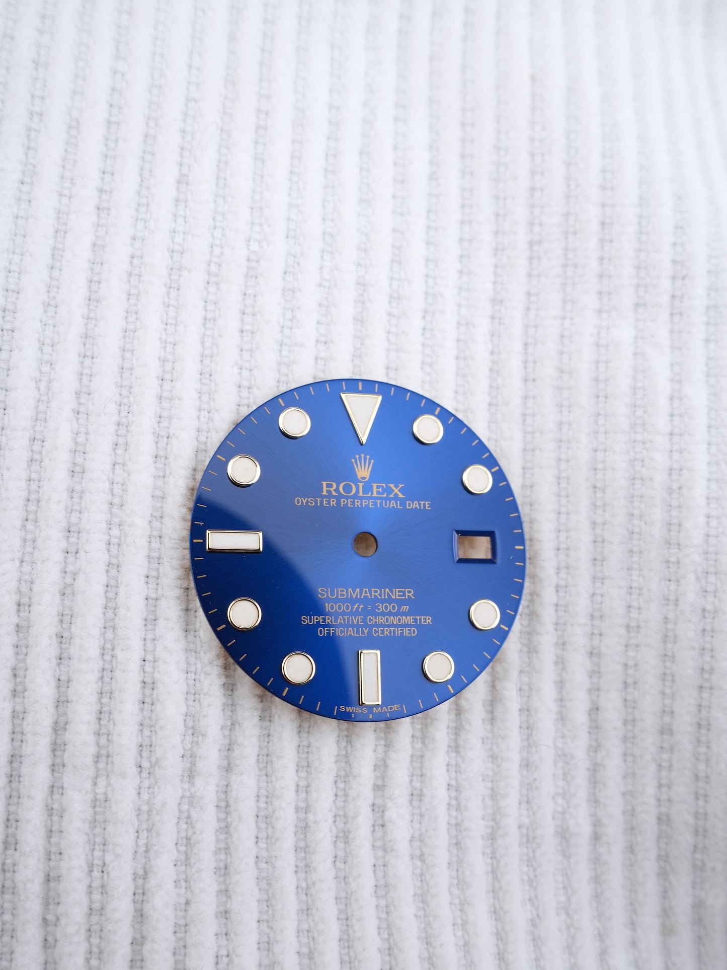 Rolex Dial Blue for Submariner 16803 | 16808 | 16613 | 16618 Tritium