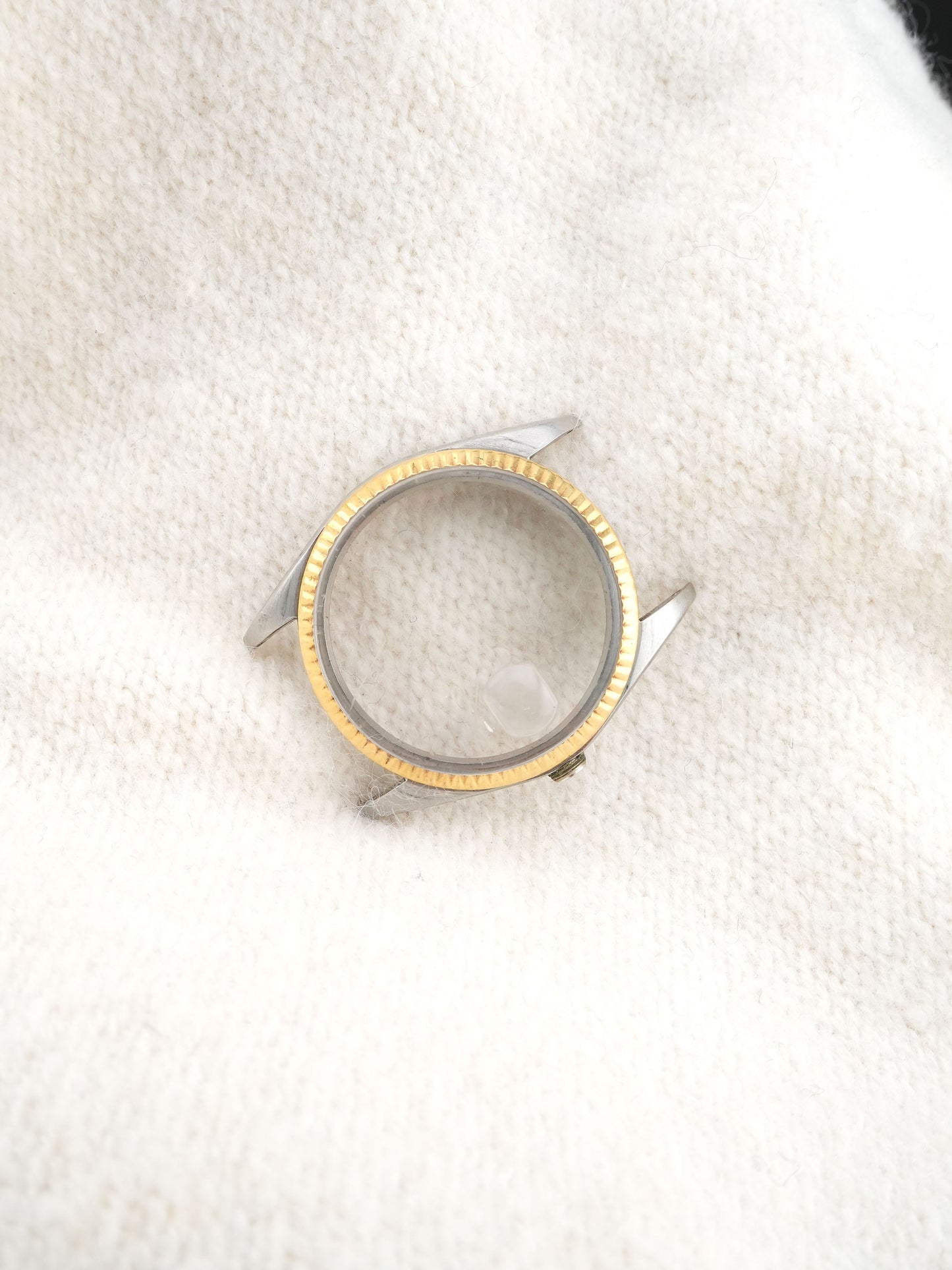 Rolex case 1601/3 including 14ct bezel for Datejust
