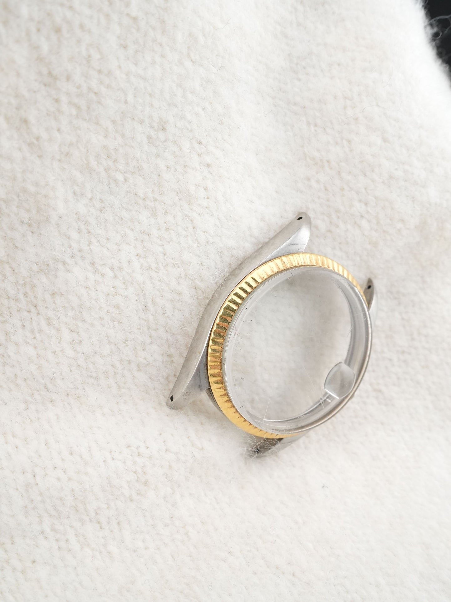 Rolex case 1601/3 including 14ct bezel for Datejust