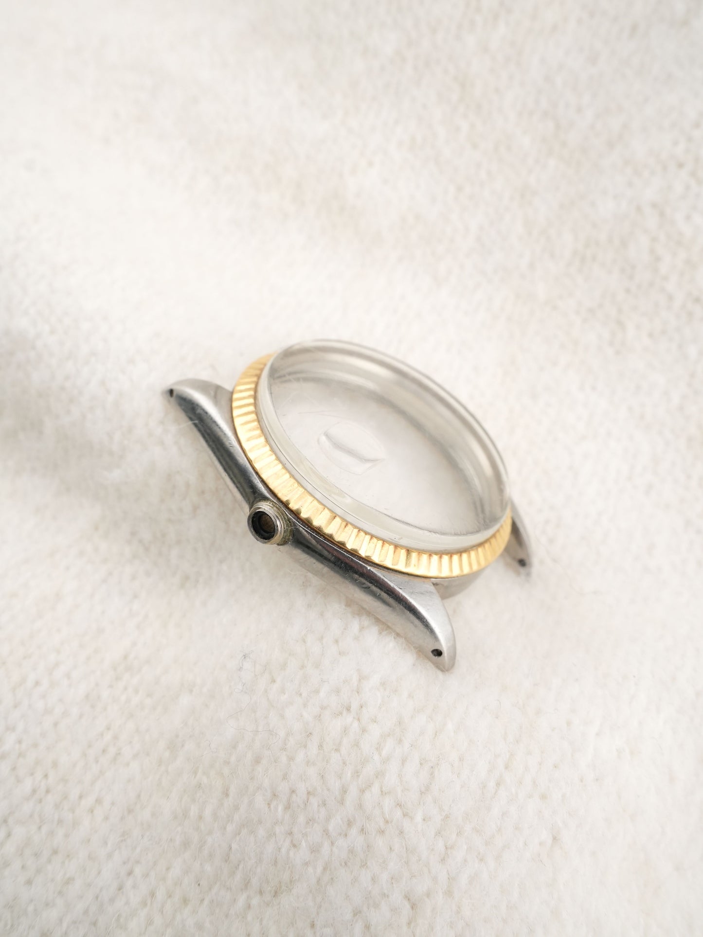 Rolex case 1601/3 including 14ct bezel for Datejust
