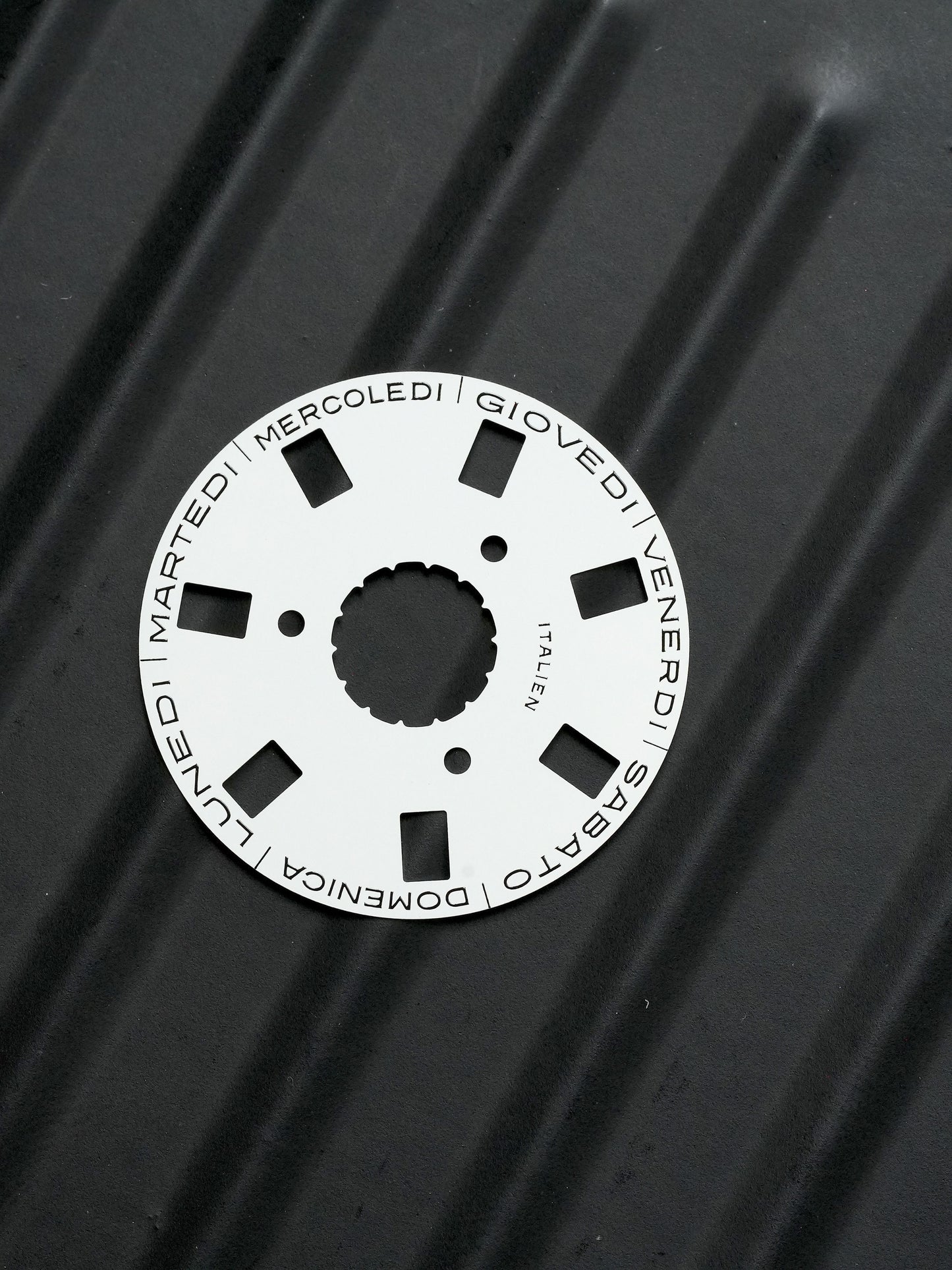 Rolex NOS Day Disc "Italian" white for calibre 3155