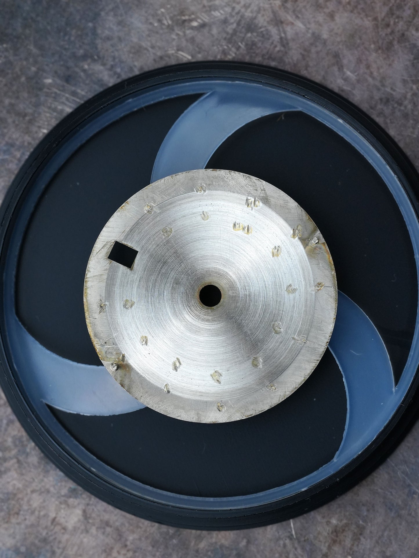 Patek Philippe blue Sigma dial for Nautilus yellow gold 3800J Tritium Gold Version Faded Blue