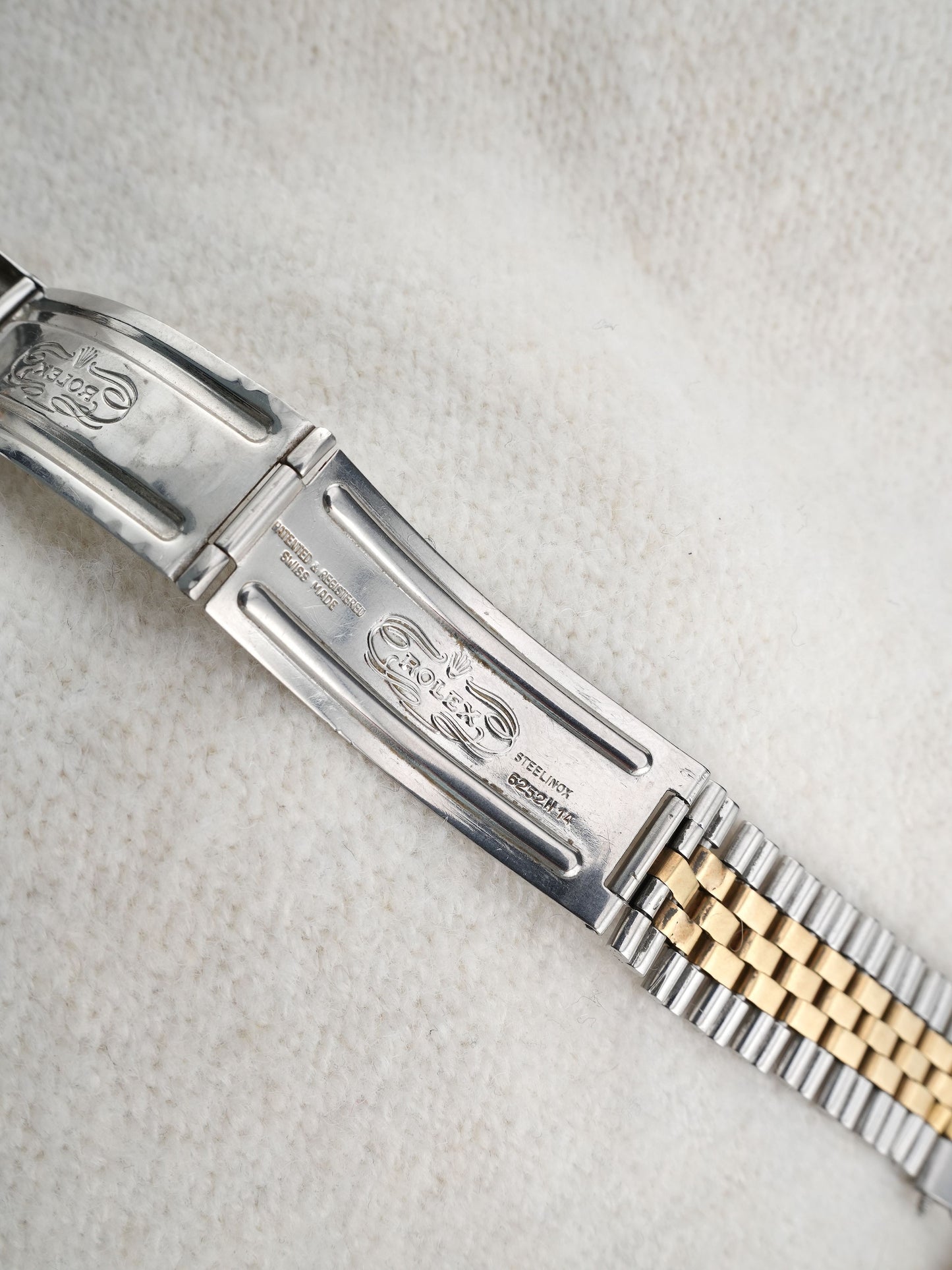 Rolex Jubilee 6252H Armband Gelbgold für Datejust 1601/3