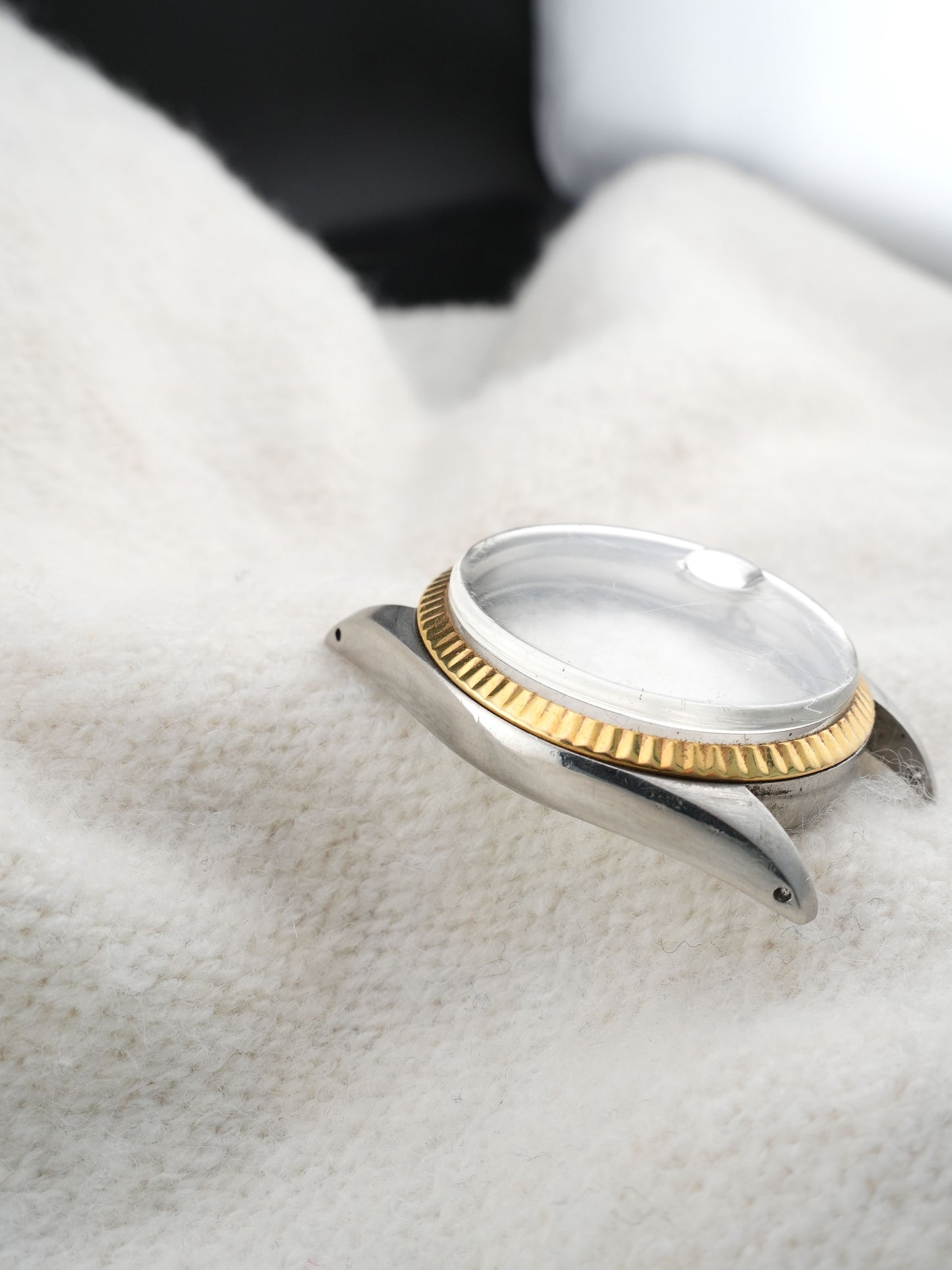 Rolex case 1601/3 including 14ct bezel for Datejust