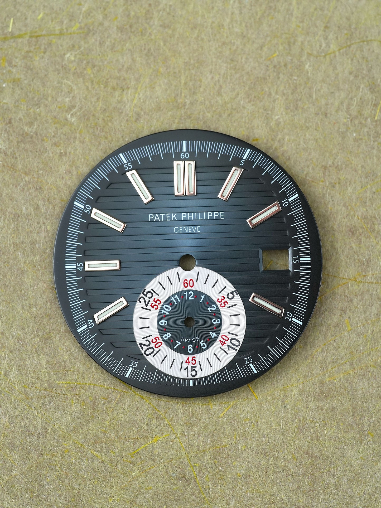 Patek Philippe Zifferblatt blau für Nautilus 5980/1A-001 Stahl