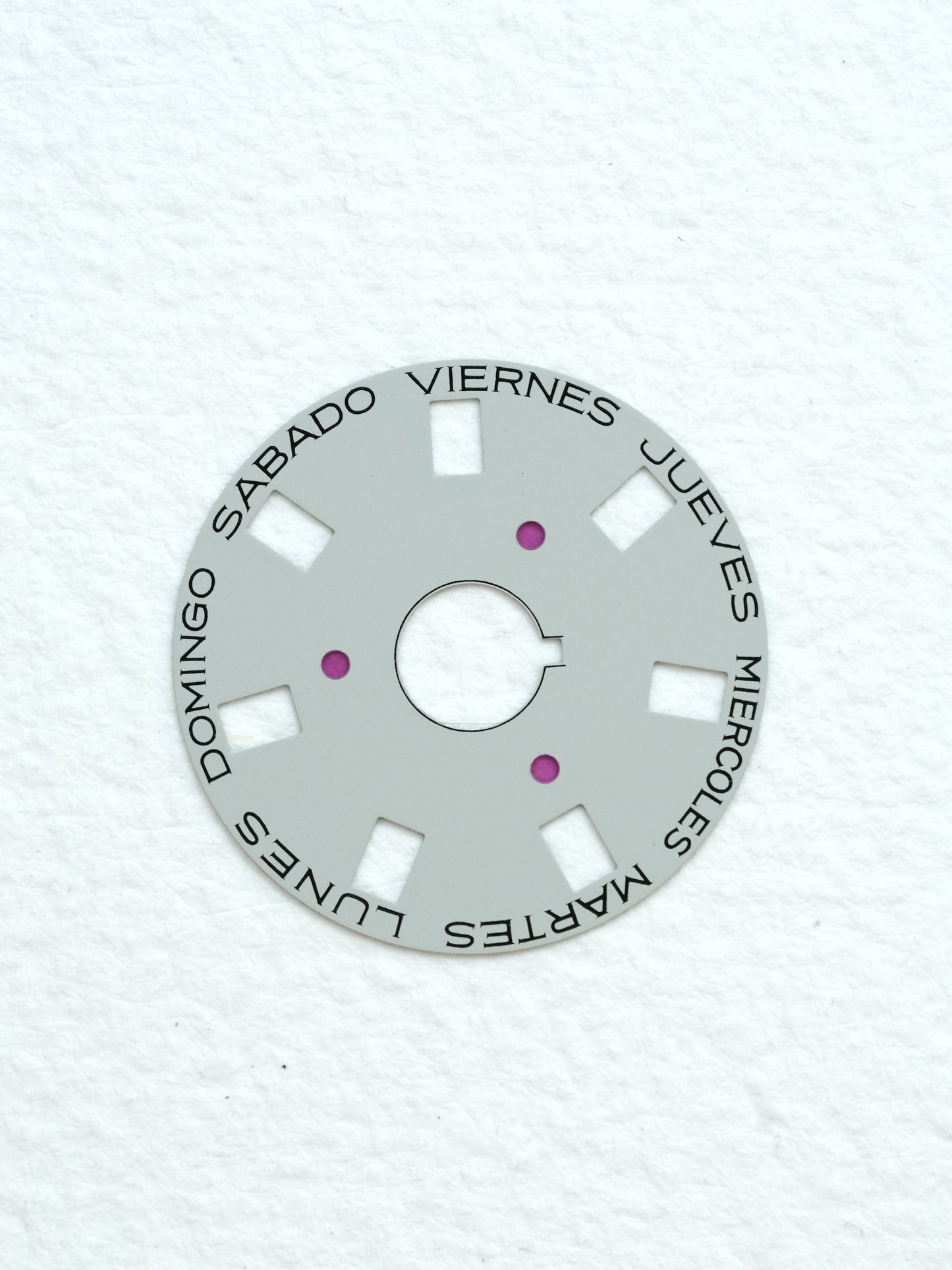 Rolex NOS Day Disc  "Spanish" grey for Caliber 1803 Day Date