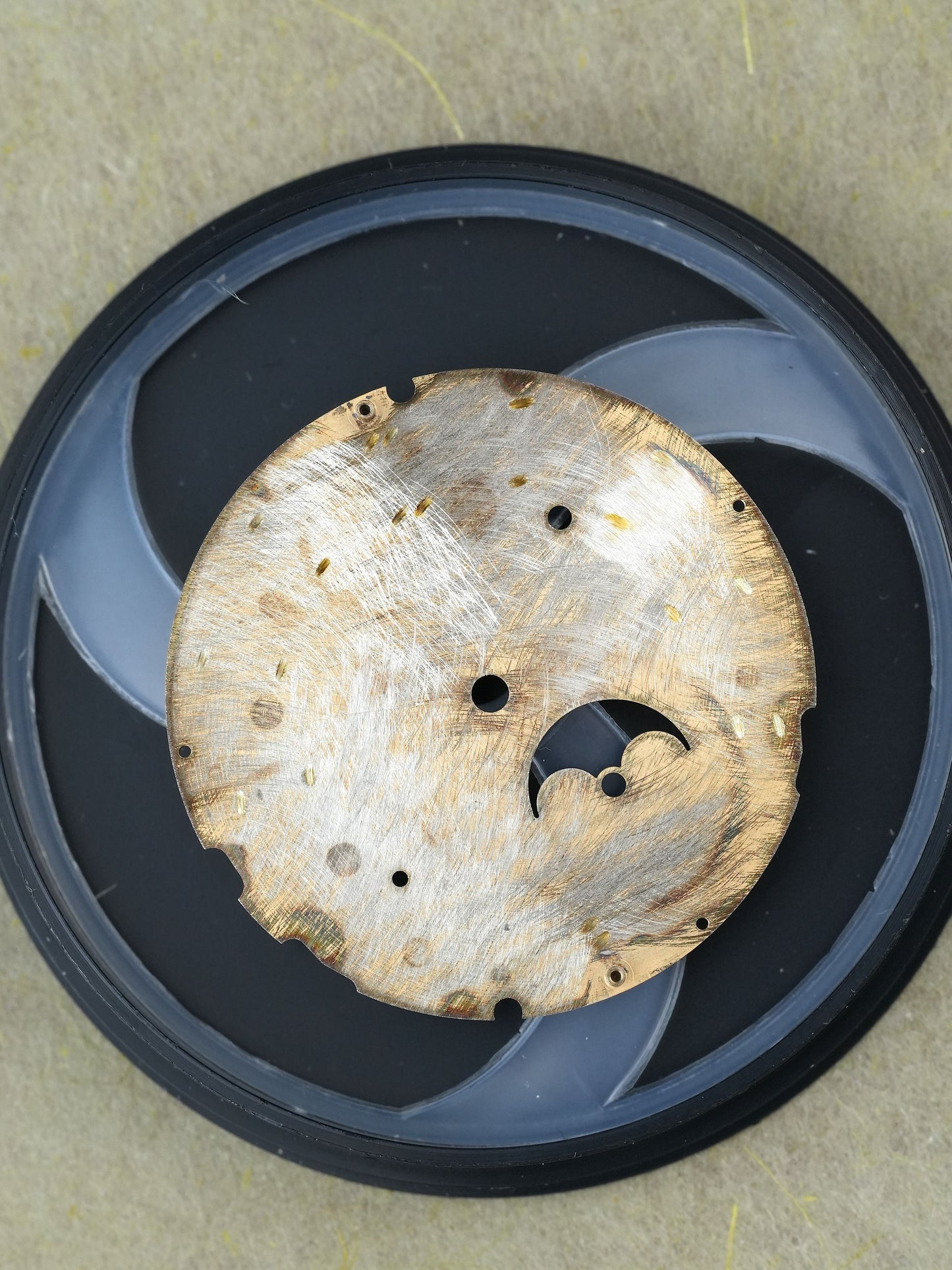 Patek Philippe Zifferblatt blau "Faded blue" für Nautilus 5712a Stahl