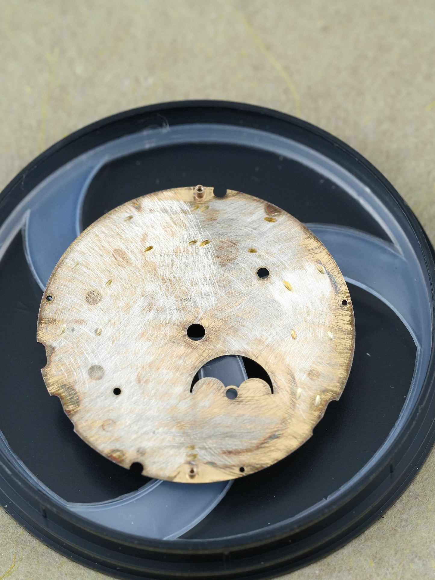 Patek Philippe Zifferblatt blau "Faded blue" für Nautilus 5712a Stahl