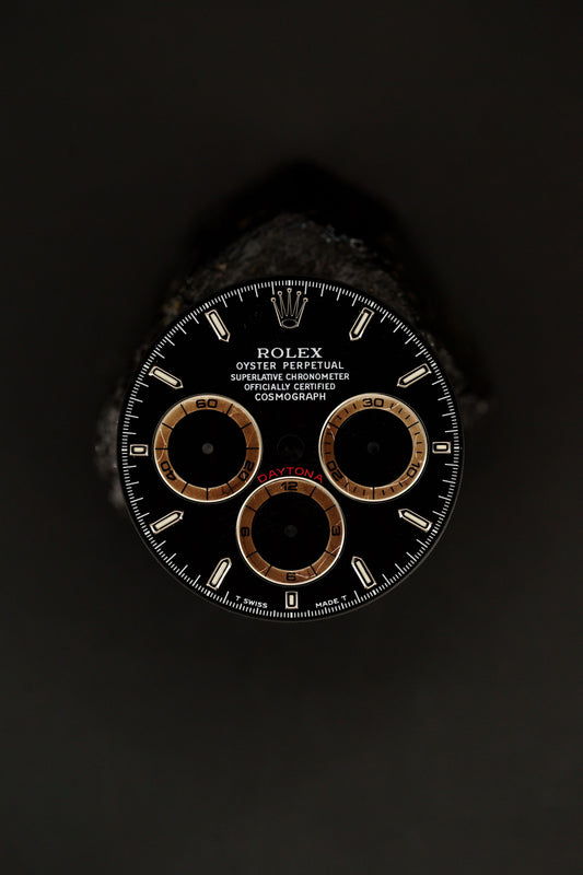 Rolex Patrizzi Zifferblatt für Zenith Cosmograph Daytona 16520 Tritium „Regular 6"