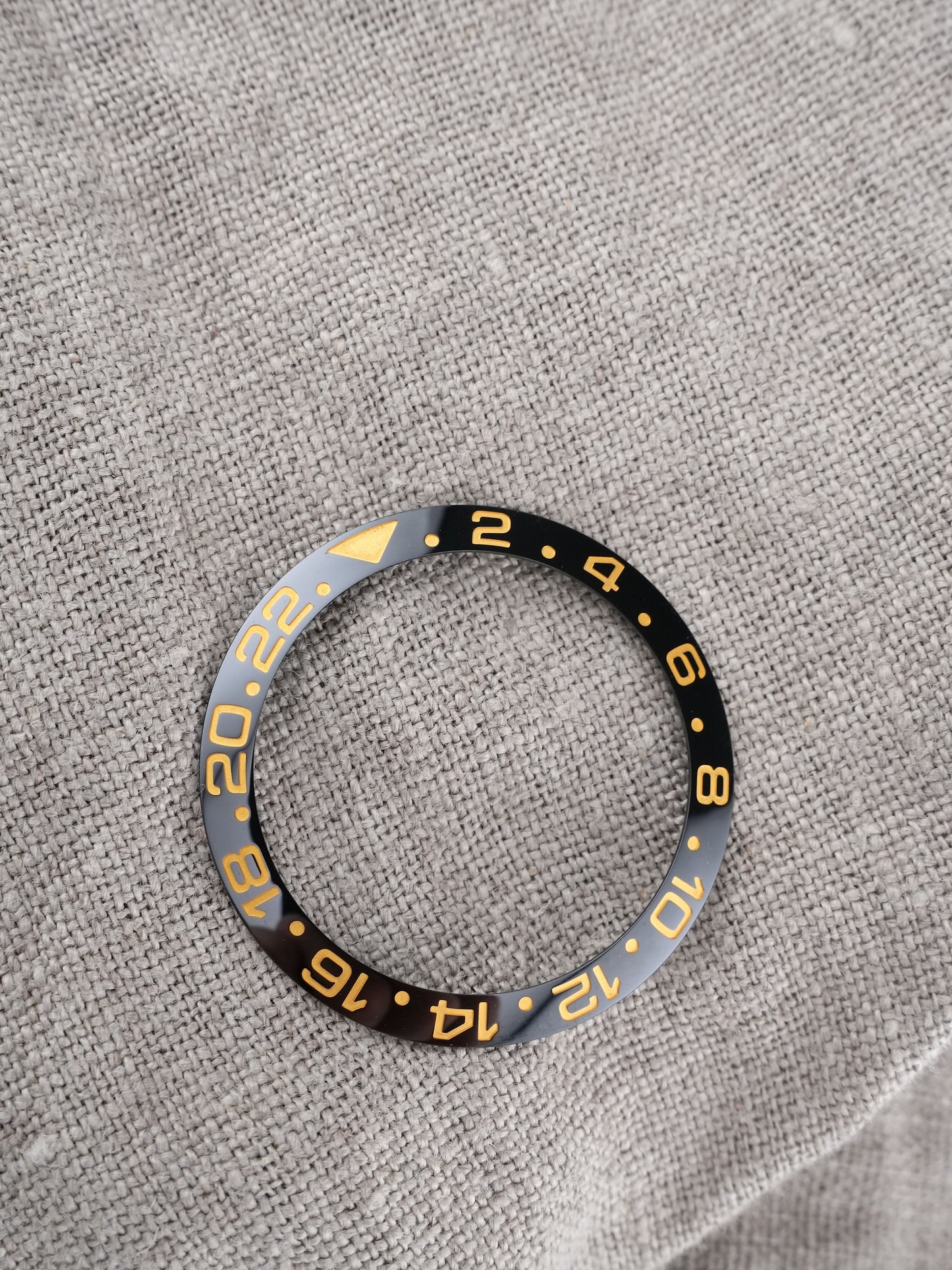 Rolex Ceramic Insert | Inlay for GMT II 116713 | 116718 black