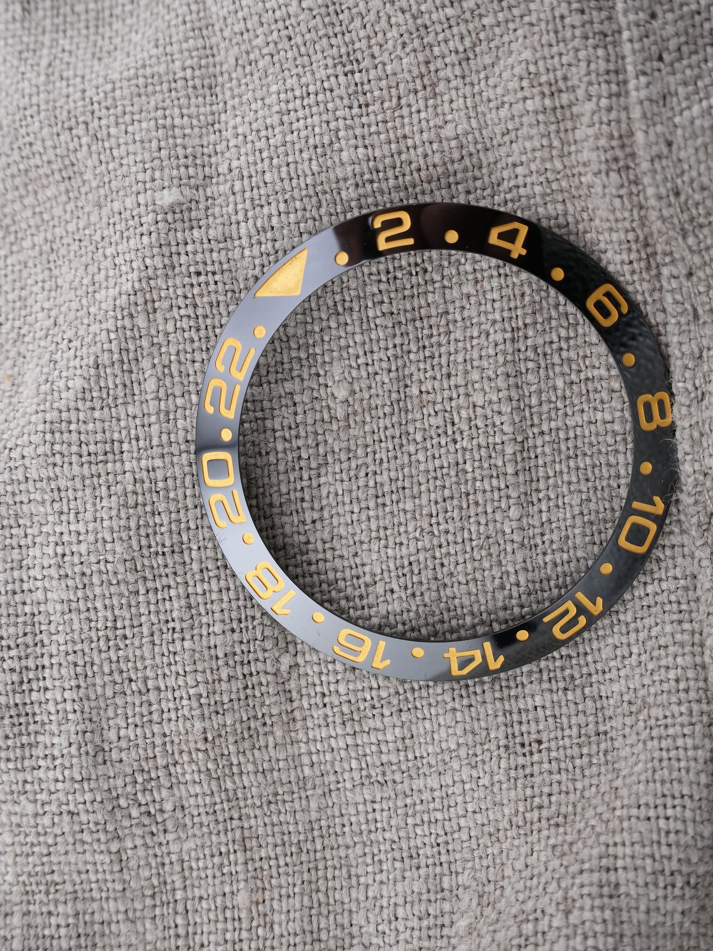 Rolex Ceramic Insert | Inlay for GMT II 116713 | 116718 black