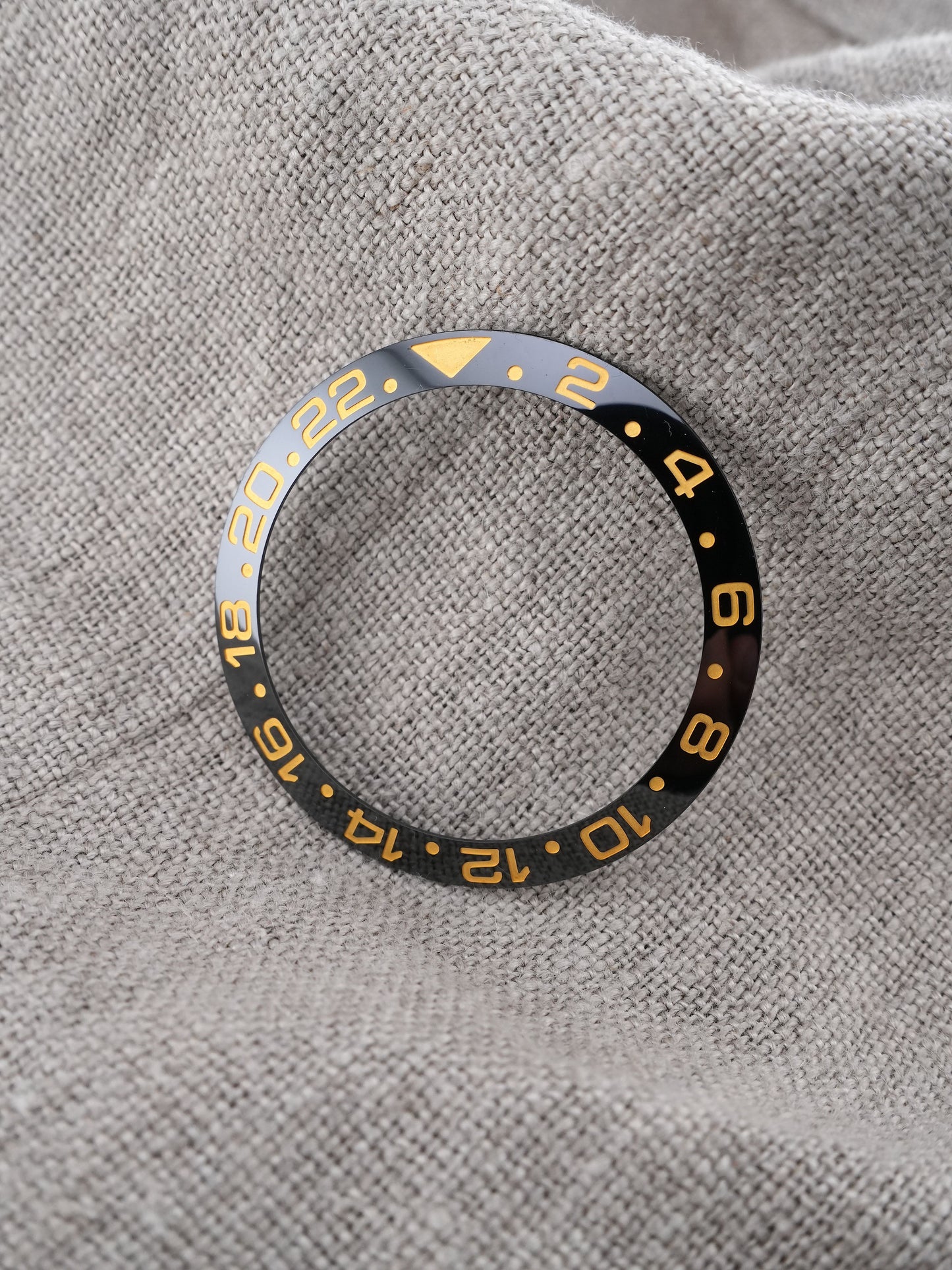 Rolex Ceramic Insert | Inlay for GMT II 116713 | 116718 black