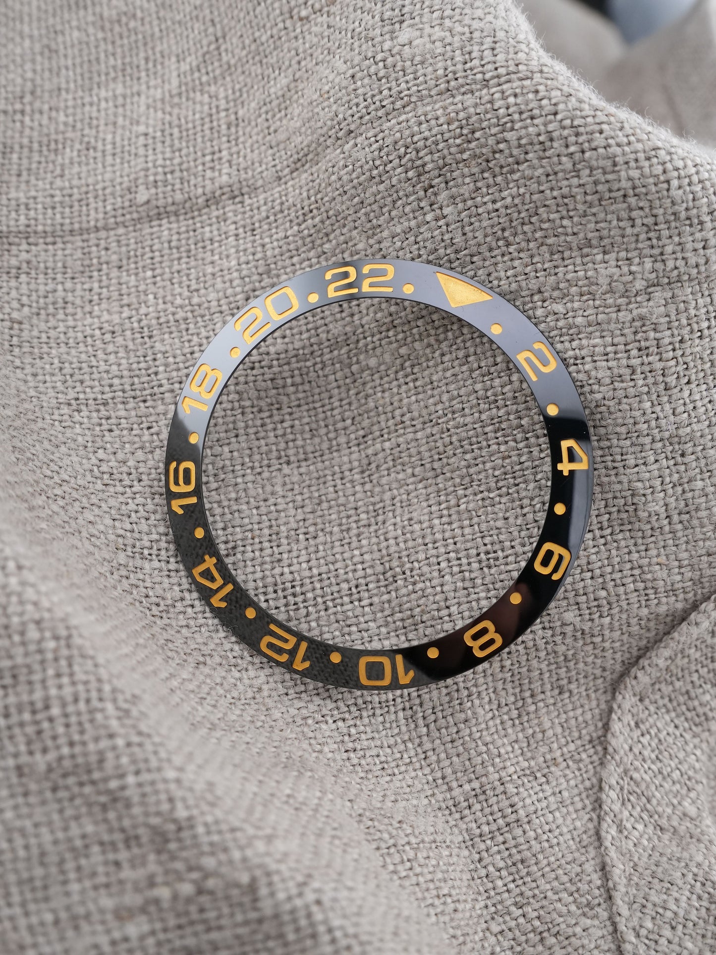 Rolex Ceramic Insert | Inlay for GMT II 116713 | 116718 black