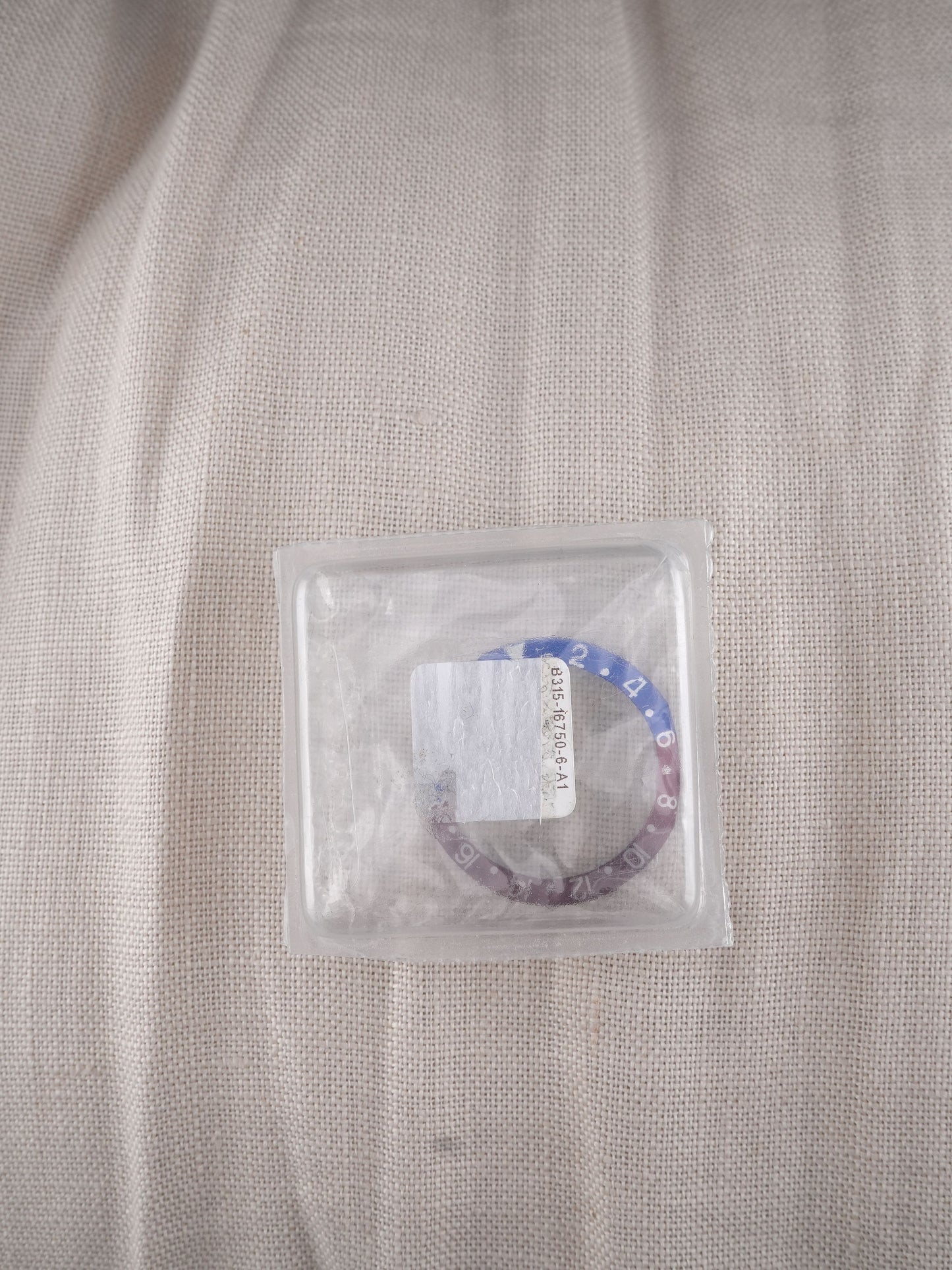 Rolex Insert "Pepsi" Blueback Non-Serif for GMT-Master 1675 | 16750