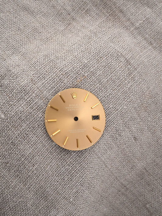Rolex Zifferblatt Champagne „Brown Havana Ghost“ für Datejust 36 mm Ref. 16233 | 16033 | 16238 Tritium