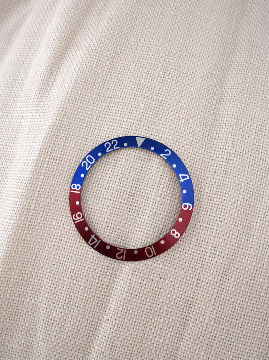 Rolex Insert "Pepsi" Blueback Non-Serif für GMT-Master 1675 | 16750